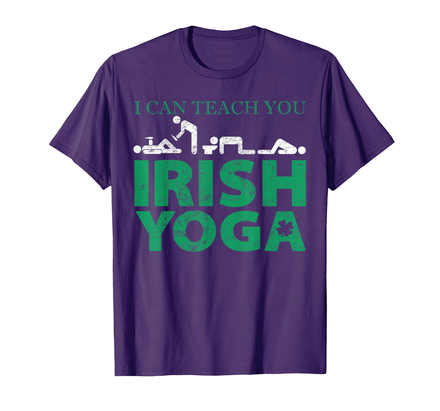 I Can Teach You Irish Yoga St Patricks Day Gift Graphic T-Shirt