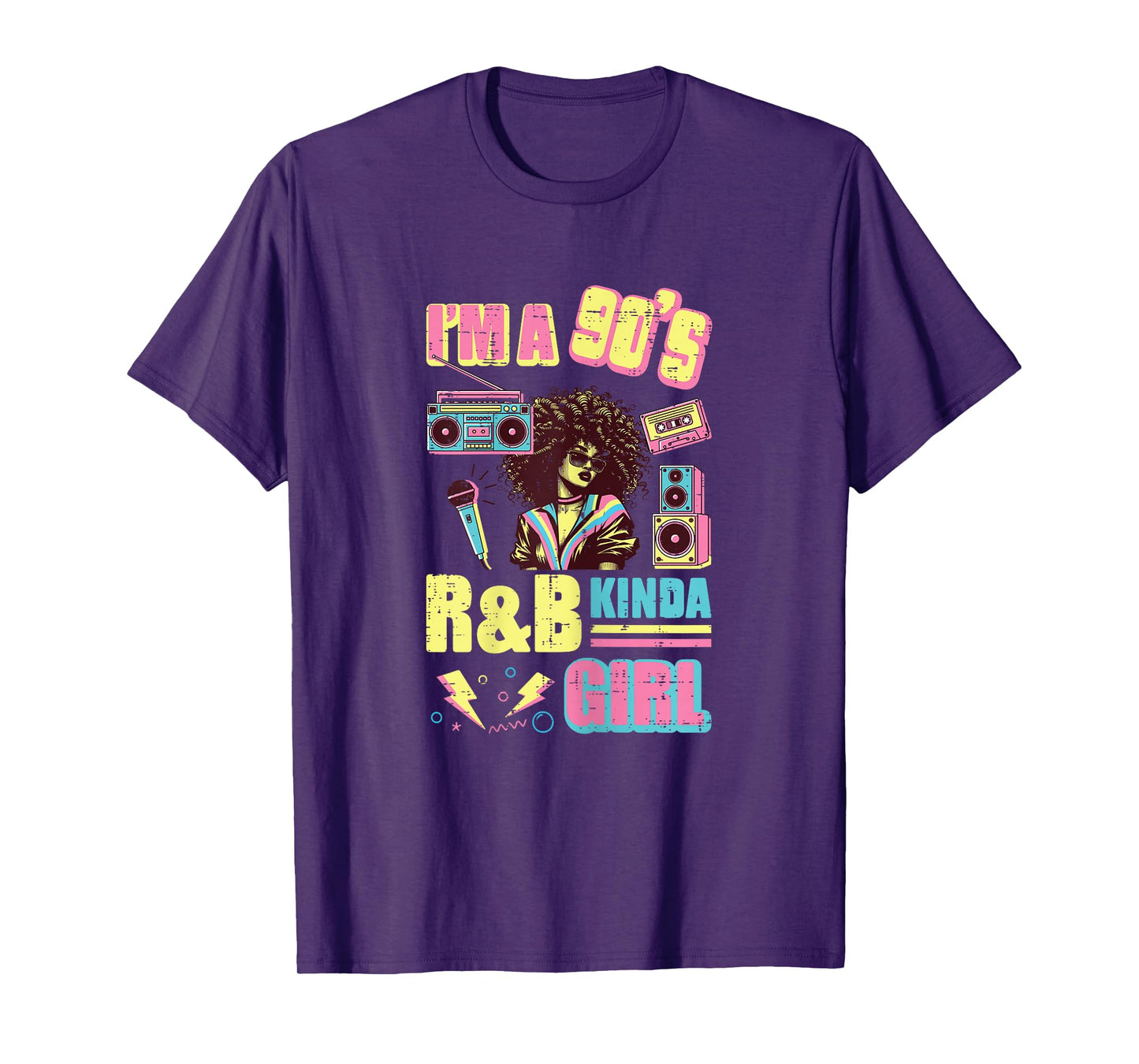 Im 90s R&B Kinda Girl Retro RNB Hip Hop Women Girls Kids T-Shirt