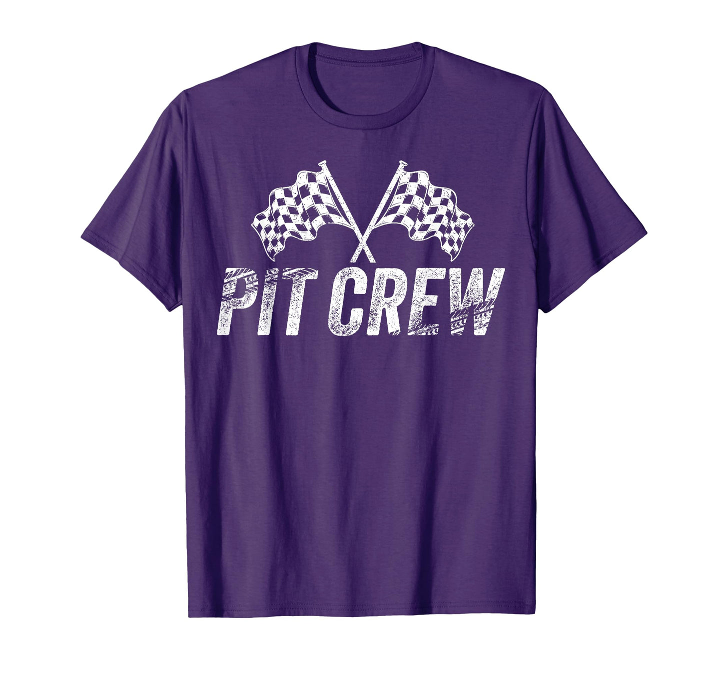 Pit Crew Birthday Family Matching Race Car Racing T-Shirt