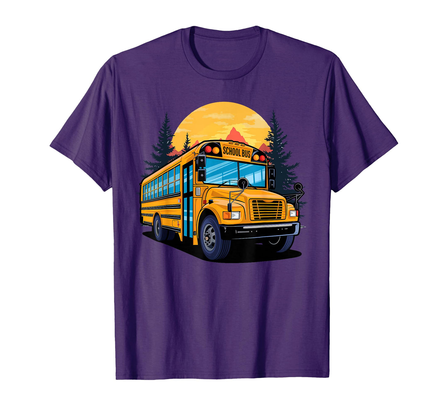 Yellow School Bus Driver Kids, Men, Women, Aide T-Shirt