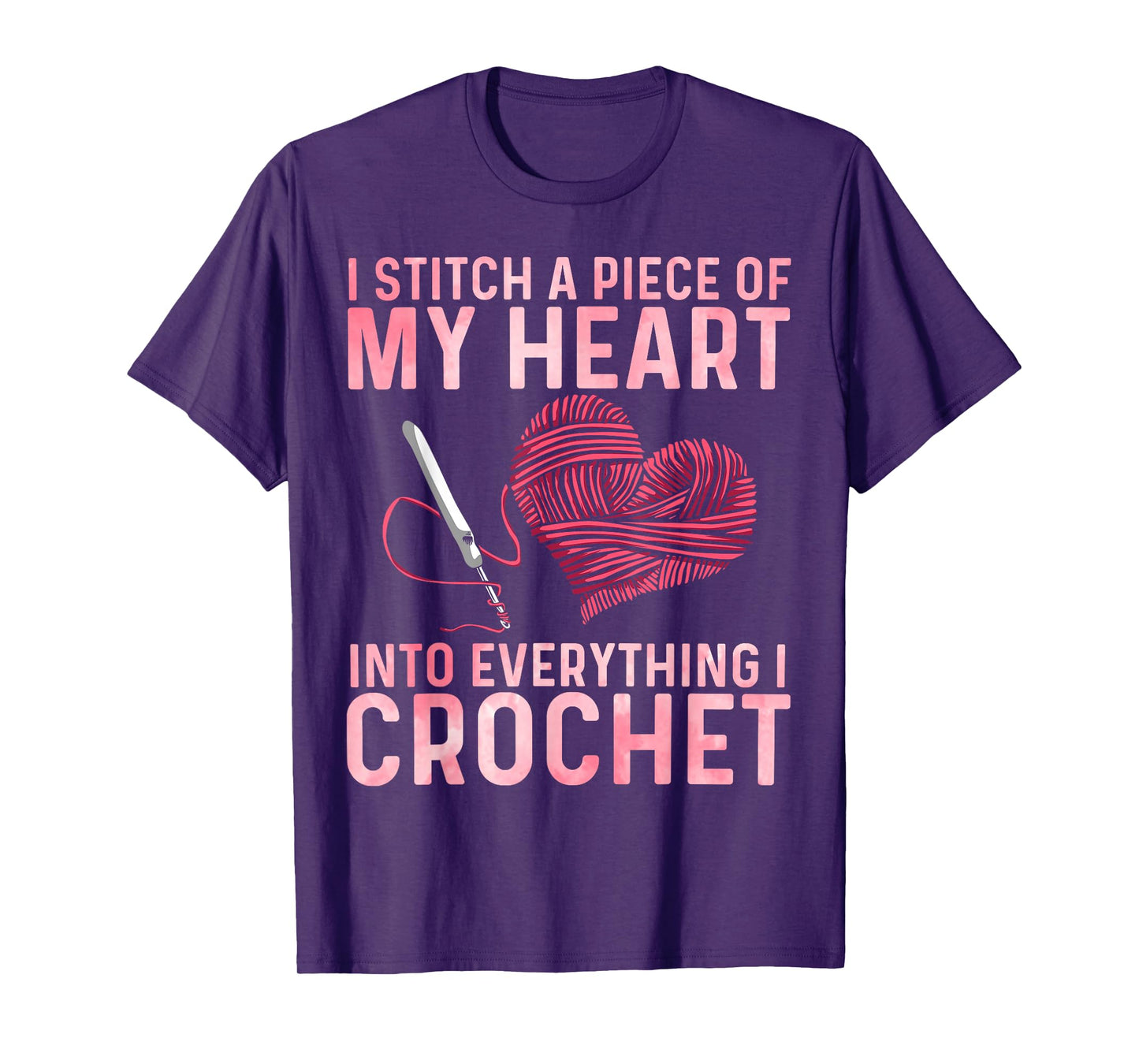 Funny Crochet Design for Men Women Crocheting Crochet Lover T-Shirt