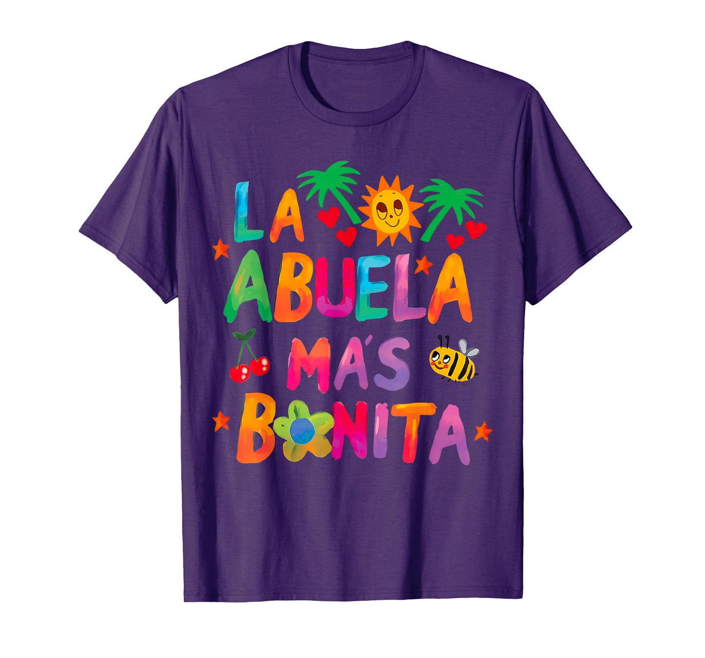 La Abuela Mas Bonita - The Most Beautiful Grandmother T-Shirt