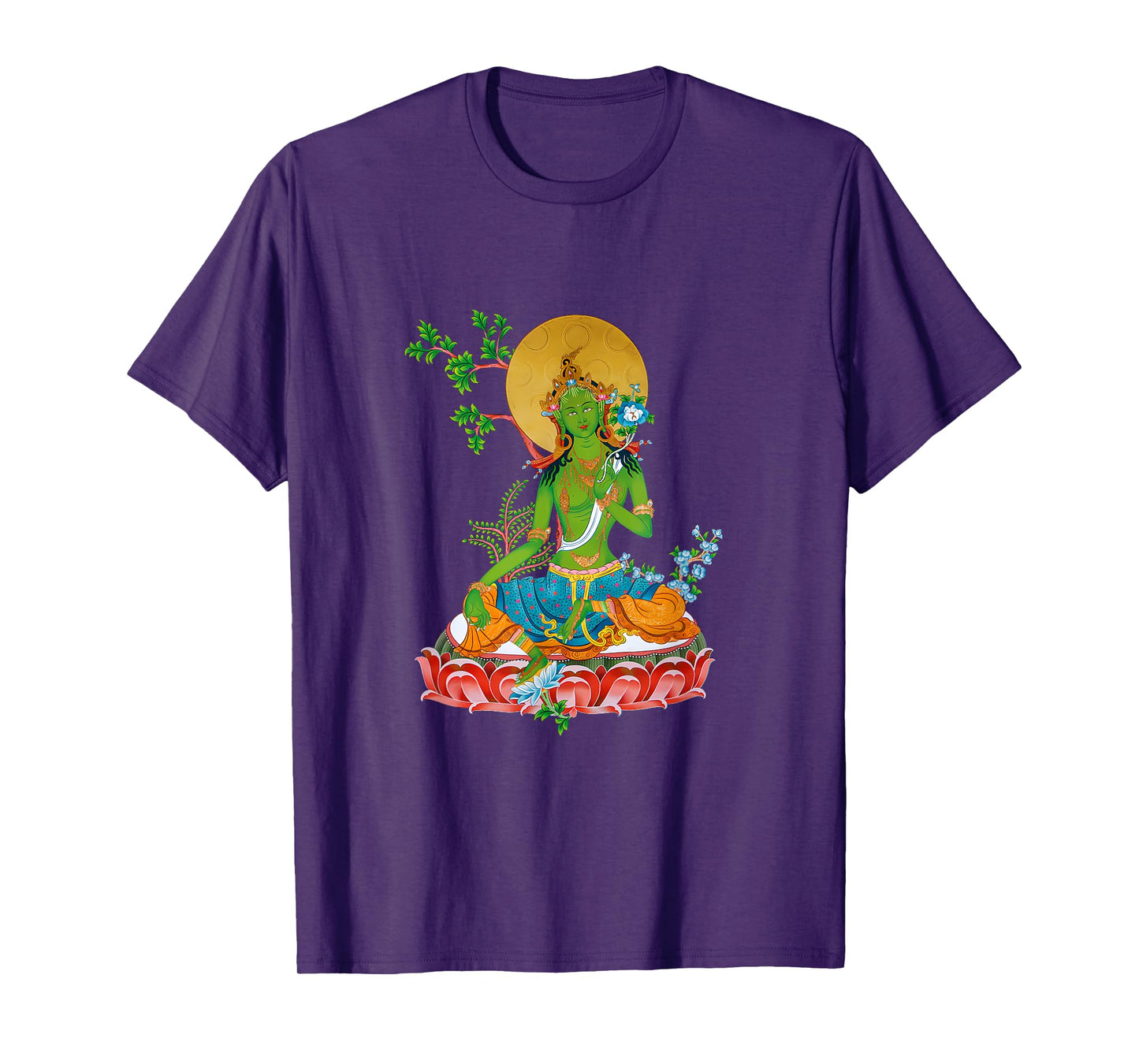 Tibetan Green Tara Buddha T-Shirt