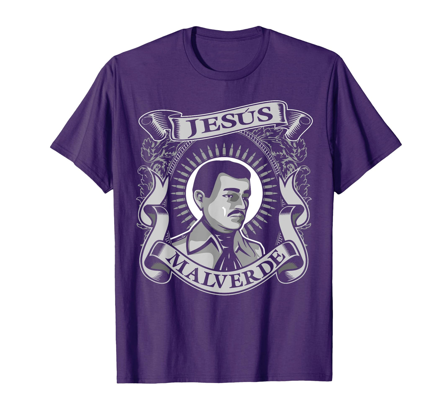 Jesus Malverde Mexican Hero Angel Of The Poor T-Shirt T-Shirt