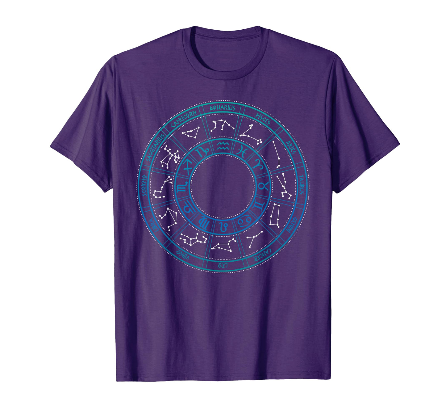 Zodiac Signs Astrology Horoscope Lover Astrological Symbols T-Shirt