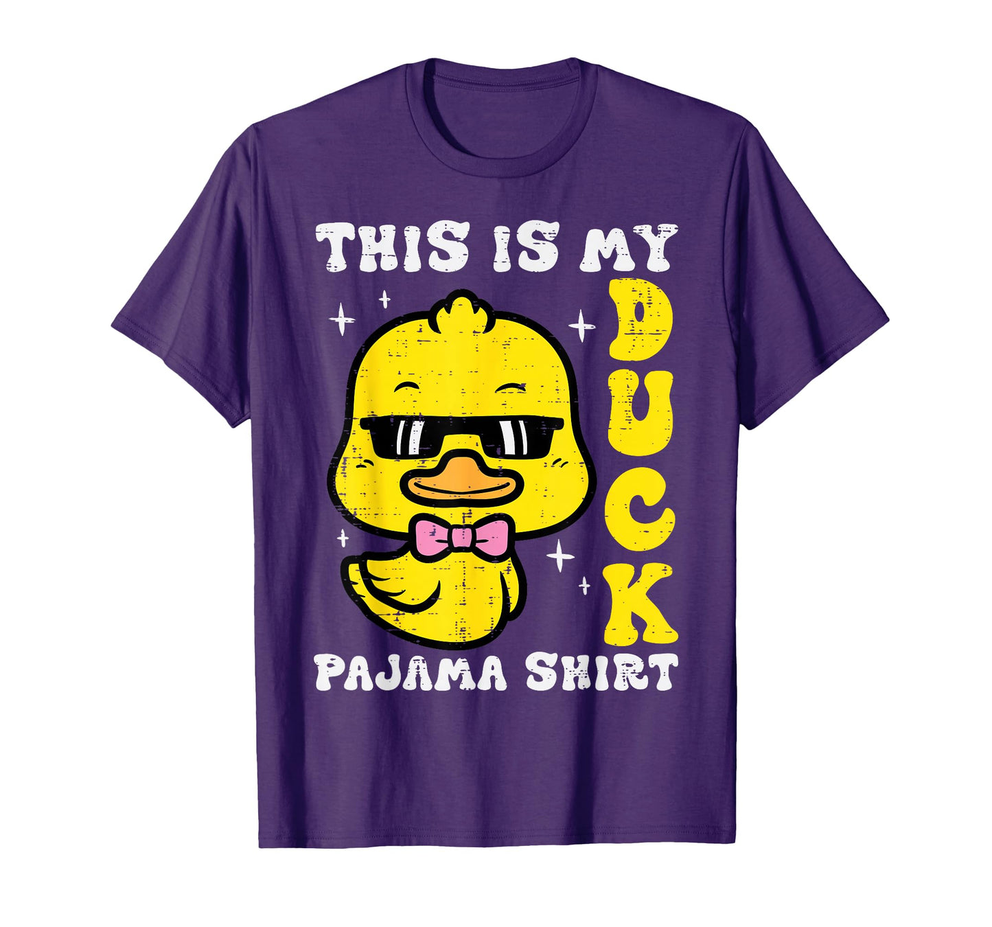 This Is My Duck Pajama Shirt Cute Women Girls Boys Kids Men T-Shirt