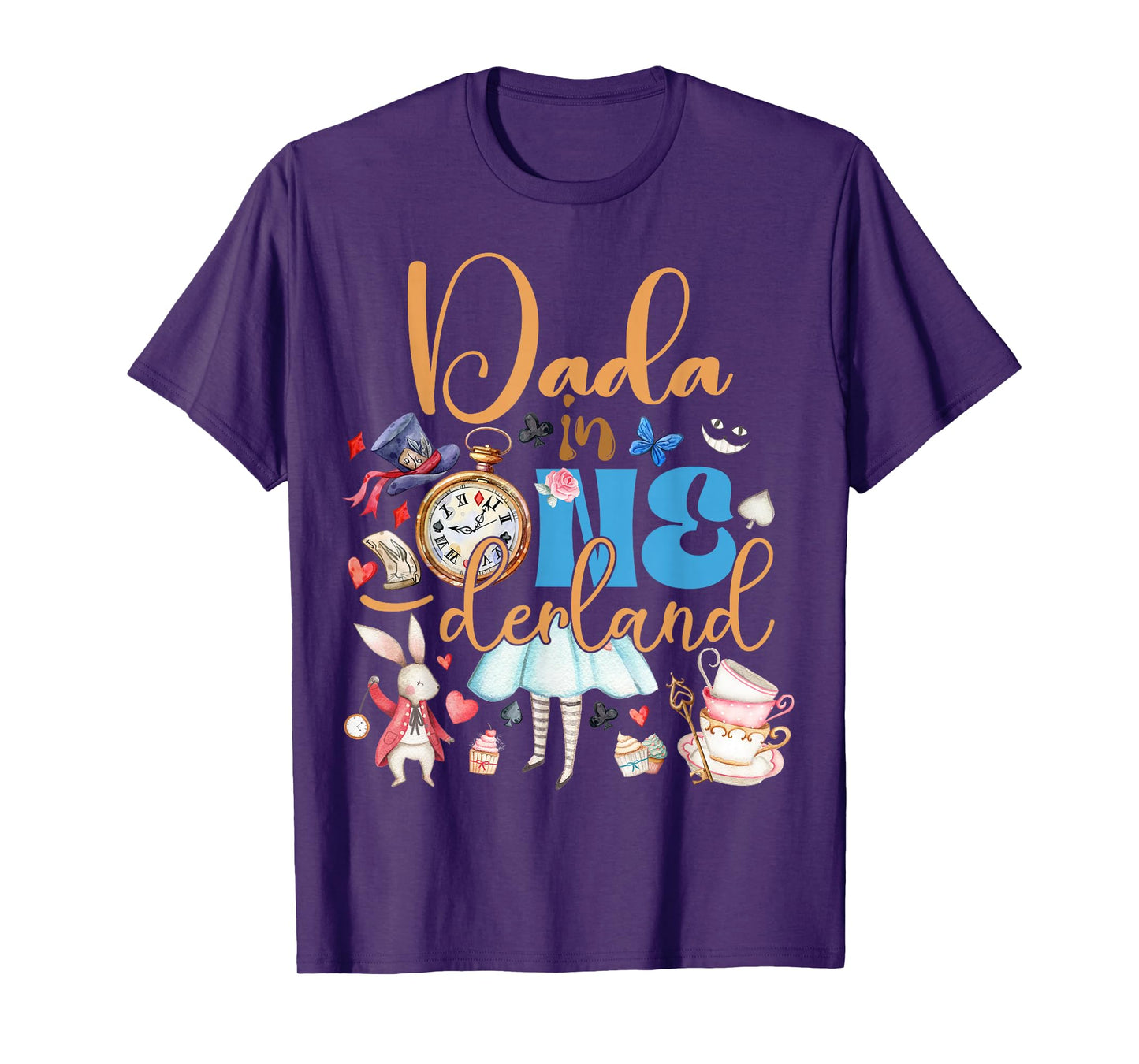 Alice Dada in ONEderland Birthday Family T-Shirt