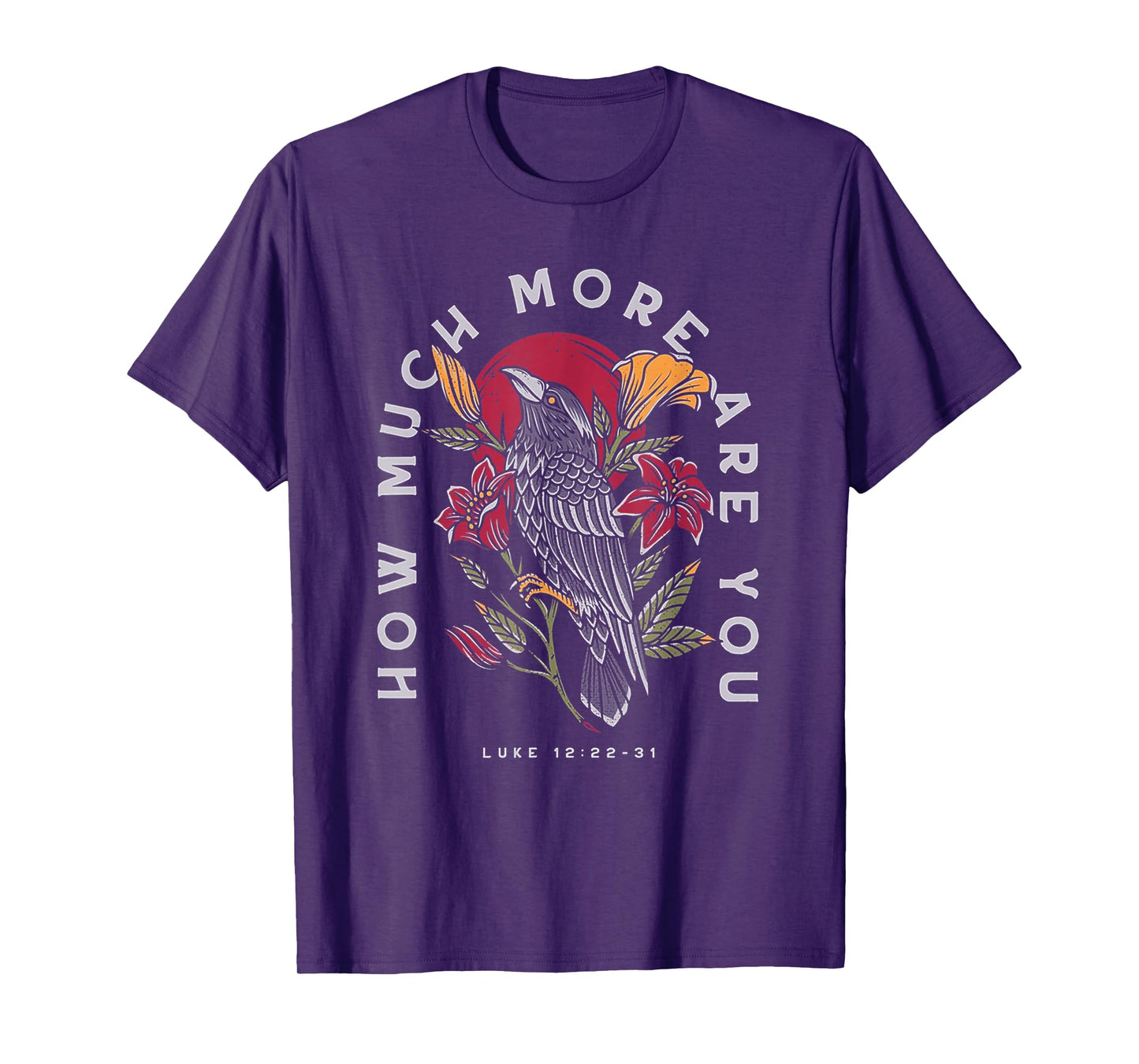How Much More Are You Ravens And Lilies T-Shirt