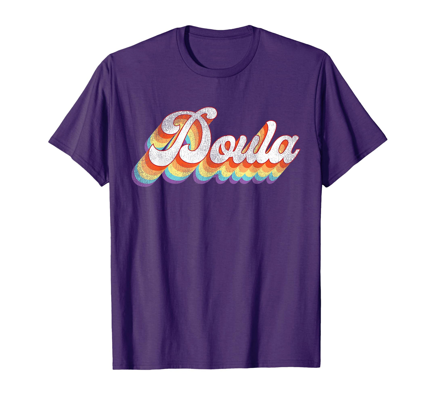 Doula Birth Worker Retro Vintage Doula T-Shirt
