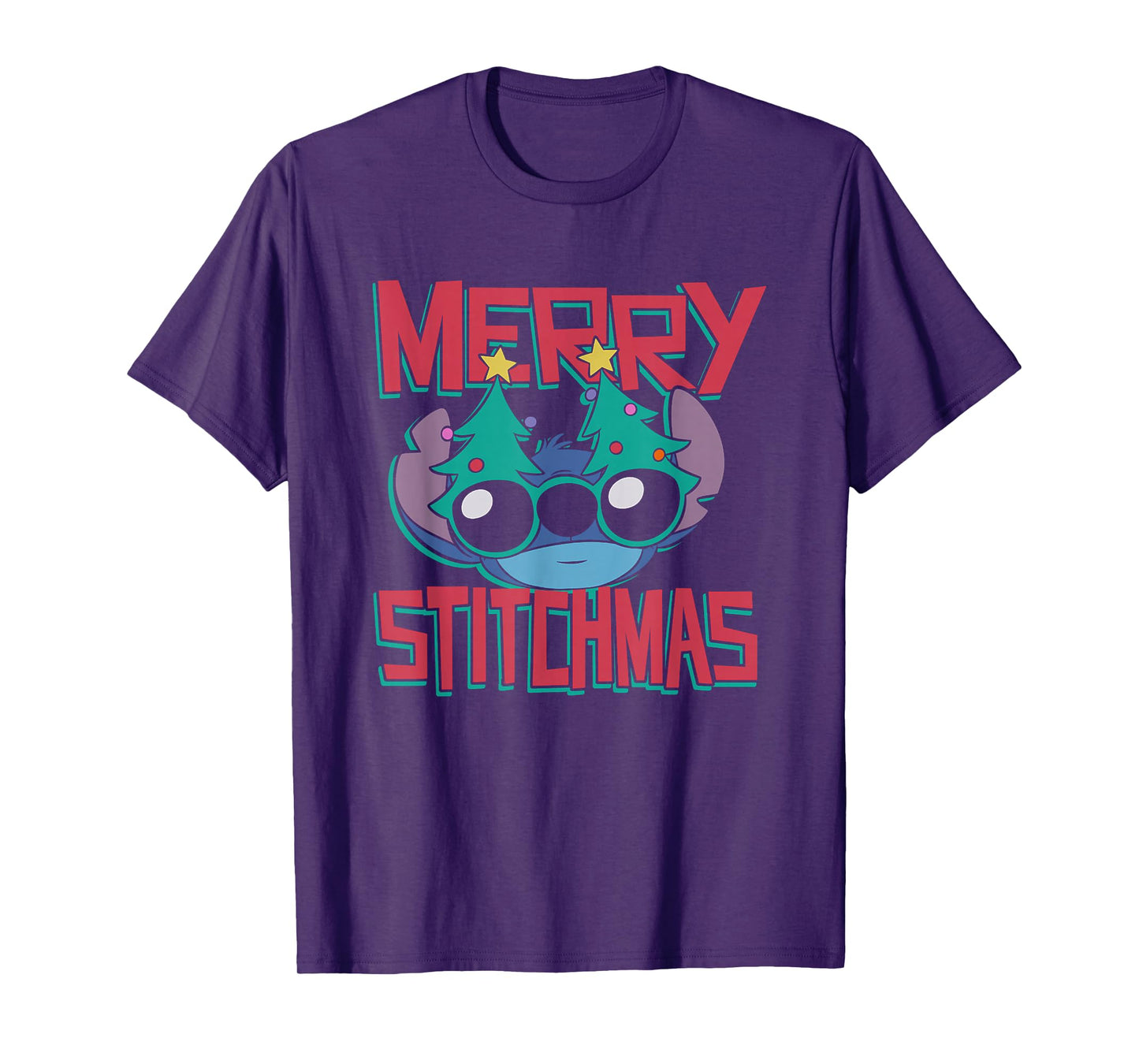 Disney Lilo & Stitch Christmas Merry Stitchmas T-Shirt