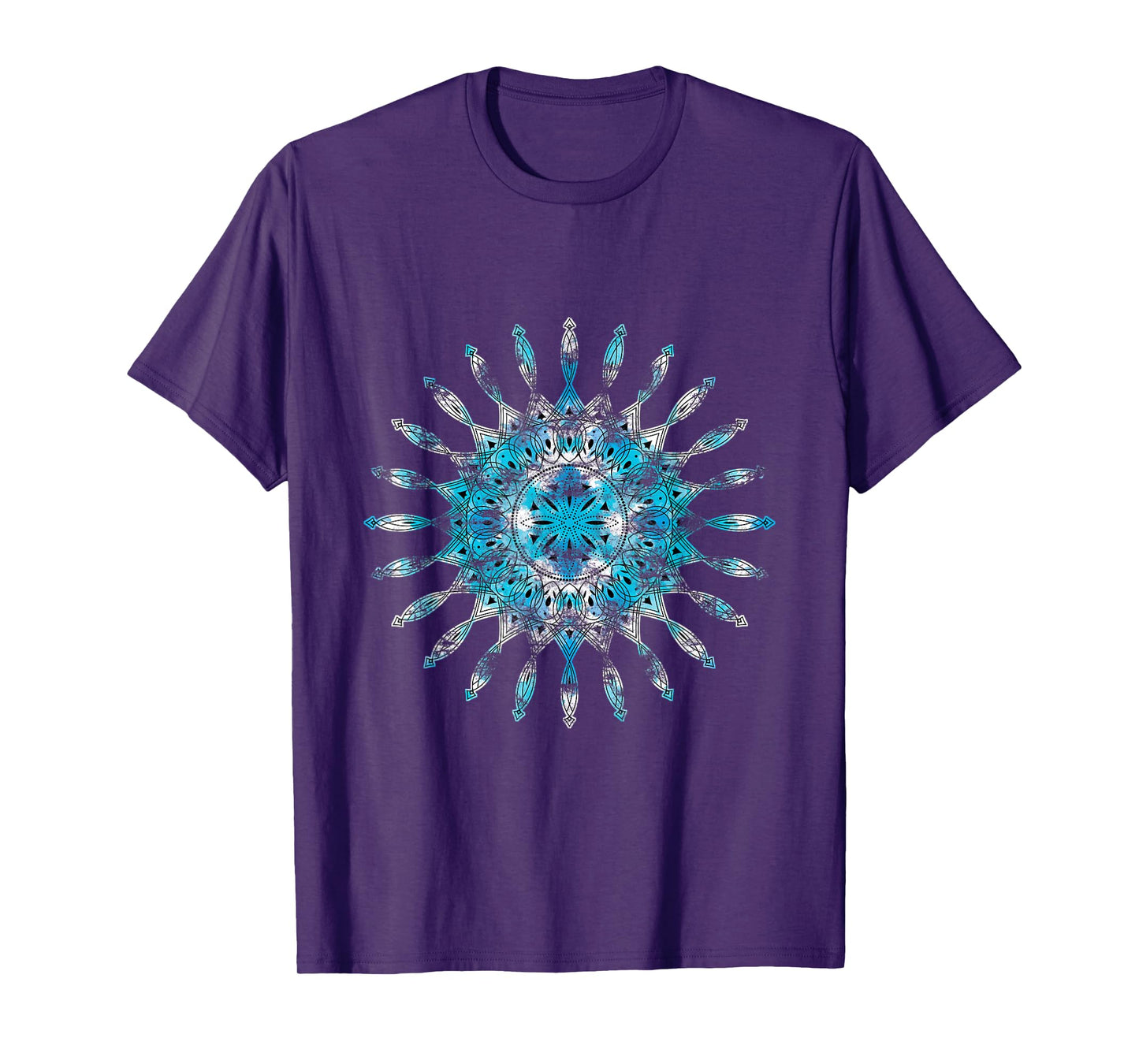 Spiritual Meditation Mantra Asian Diwali Pilates Mandala T-Shirt