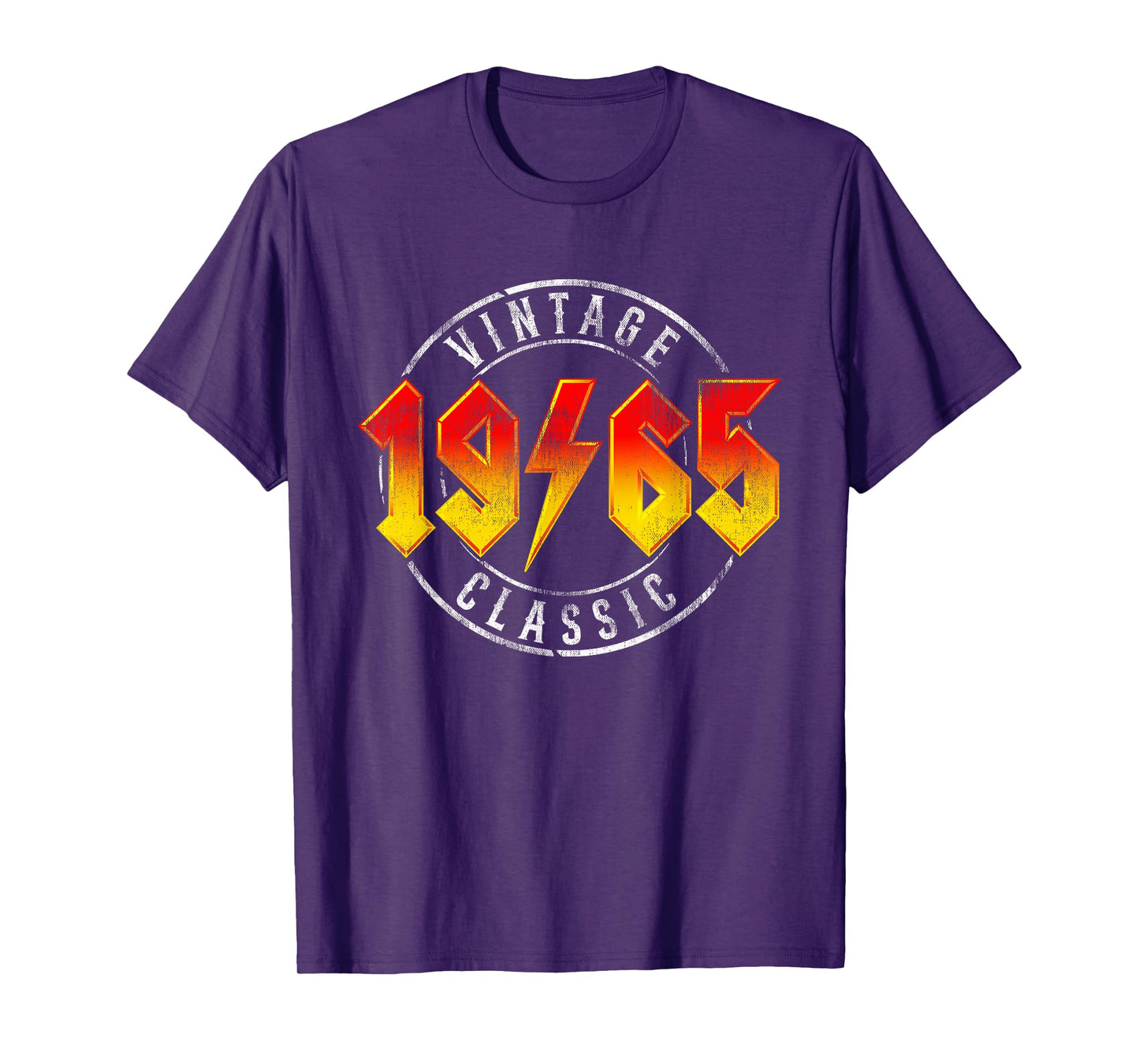 Vintage 1965 Classic Rock Legend 60 Year Old 60th Birthday T-Shirt