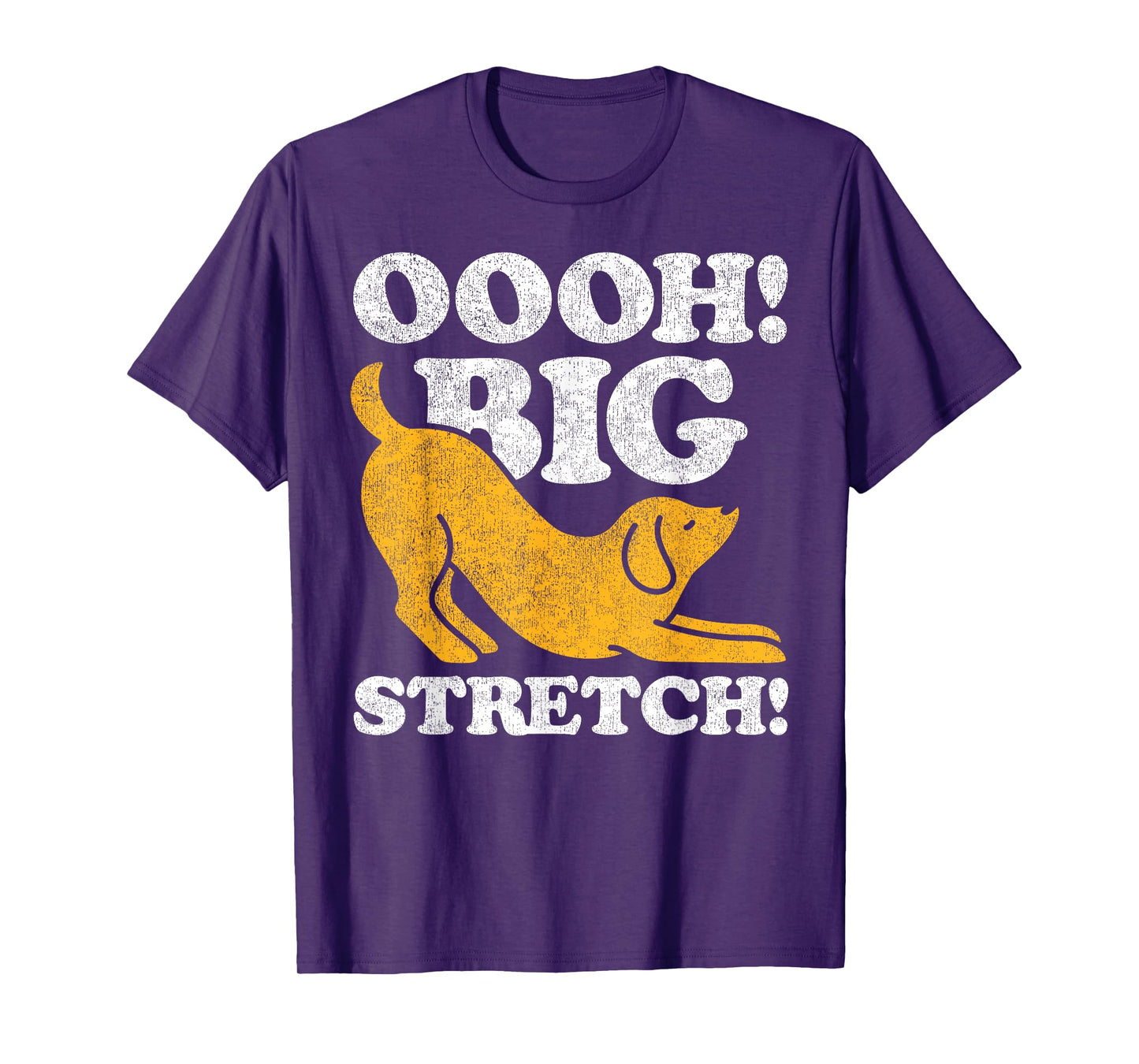 Dog Graphic Oooh Big Stretch T-Shirt
