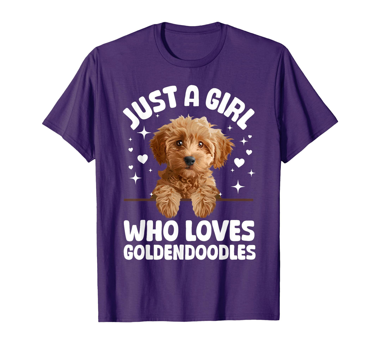 Cute Goldendoodle Design For Women Girls Golden Doodle Lover T-Shirt