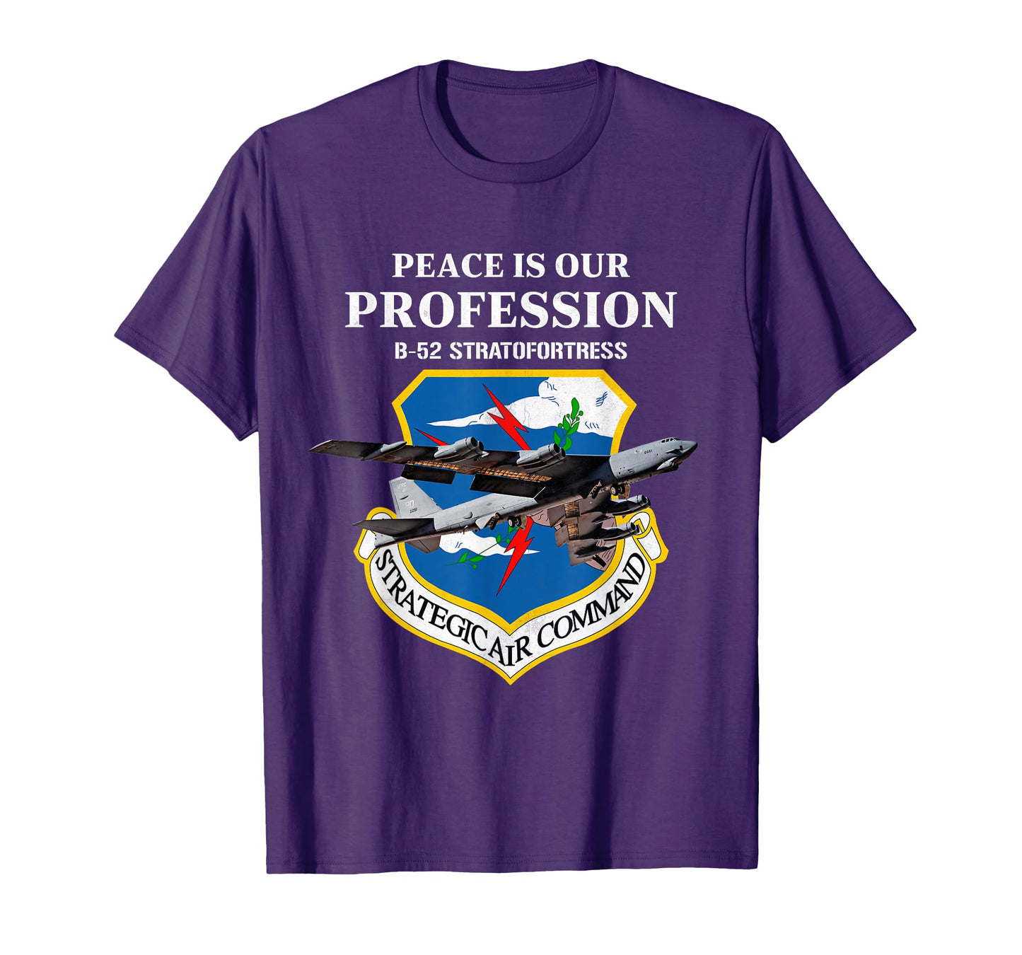 Strategic Air Command B-52 Stratofortress USAF Cold War Gift T-Shirt