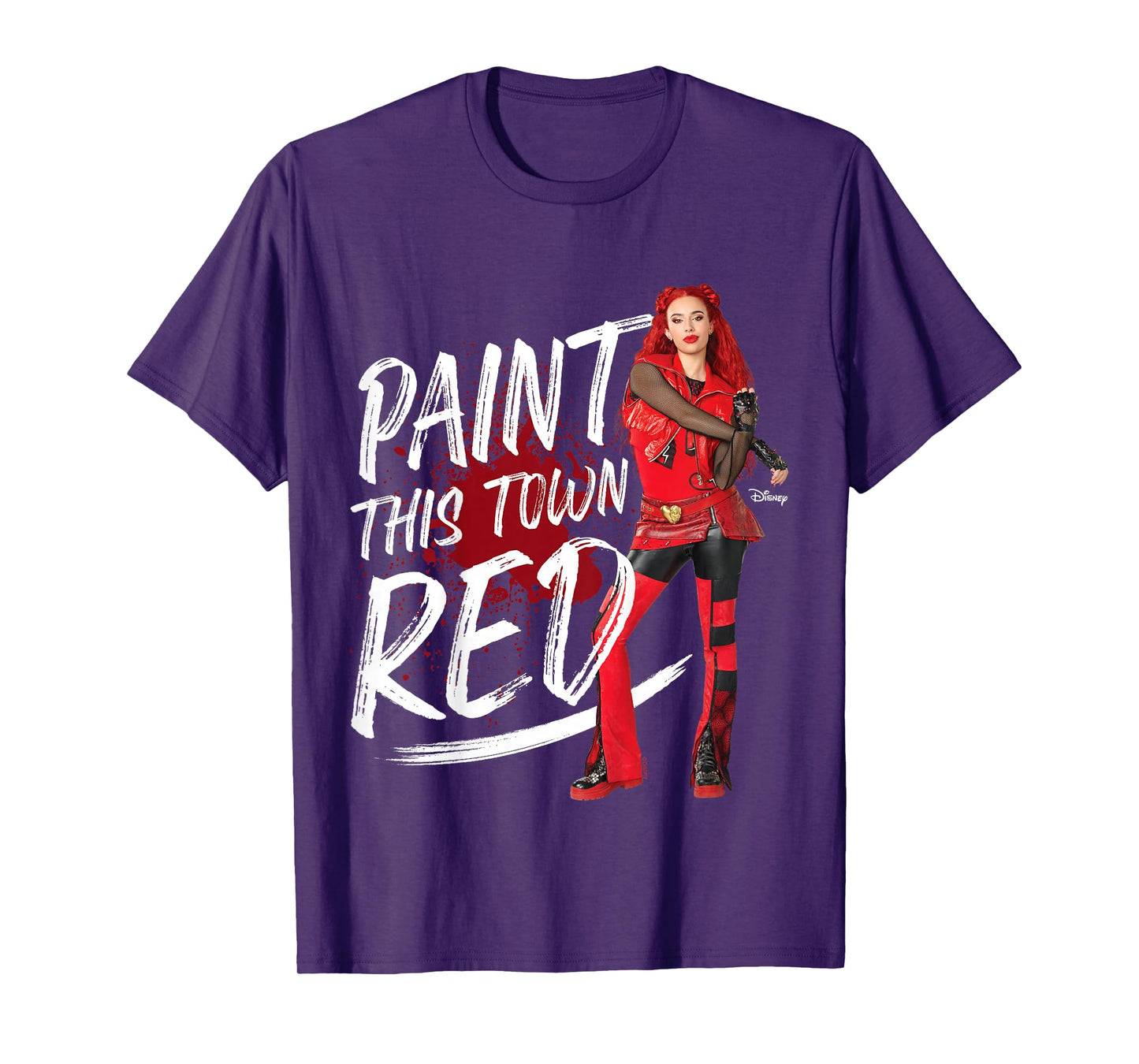 Kids Descendants 4 - The Rise Of Red Paint This Town T-Shirt