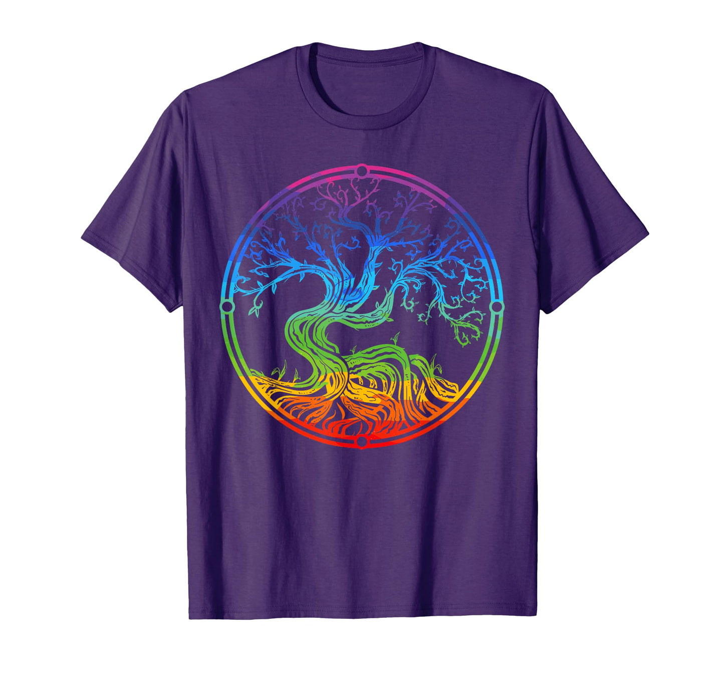 Tree Yggdrasil Viking Celtic Norse Life Symbol T-Shirt
