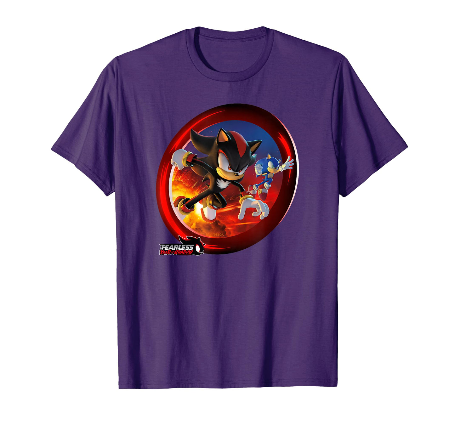Sonic the Hedgehog, Fearless: Year of Shadow key art T-Shirt