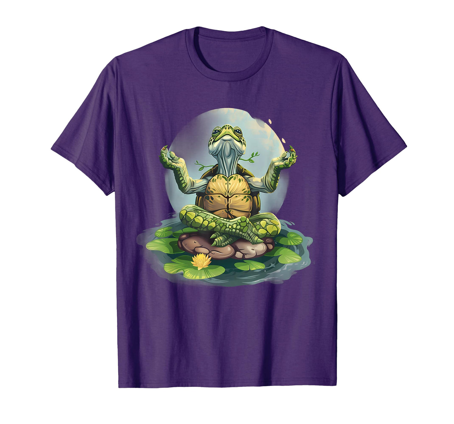 Meditation Turtle Zen Buddha Spirituality Buddhist Hindu T-Shirt