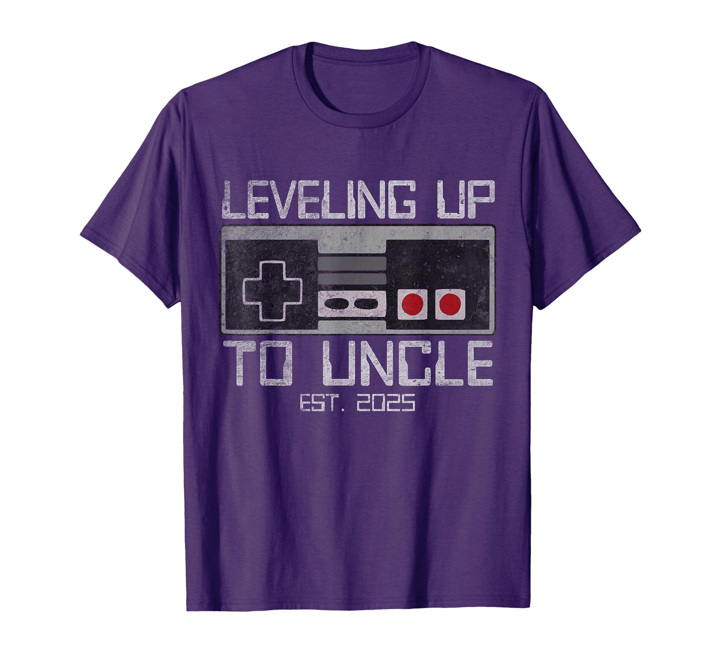 Leveling Up To Uncle 2025 Leveled Up Tee For Future Uncle T-Shirt