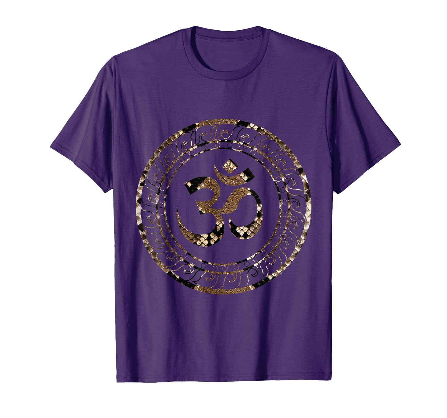 Zen Gift Ideas Om Ohm Aum Spiritual Yoga Unisex-Adults Black Short Sleeve Modern Casual T-Shirt