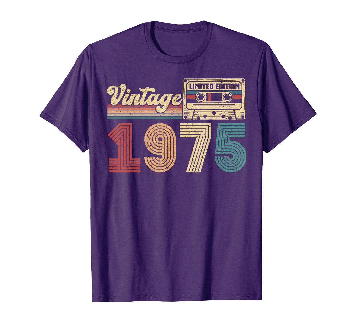 Vintage 1975 50th Birthday Gifts 50 Years Old T-Shirt