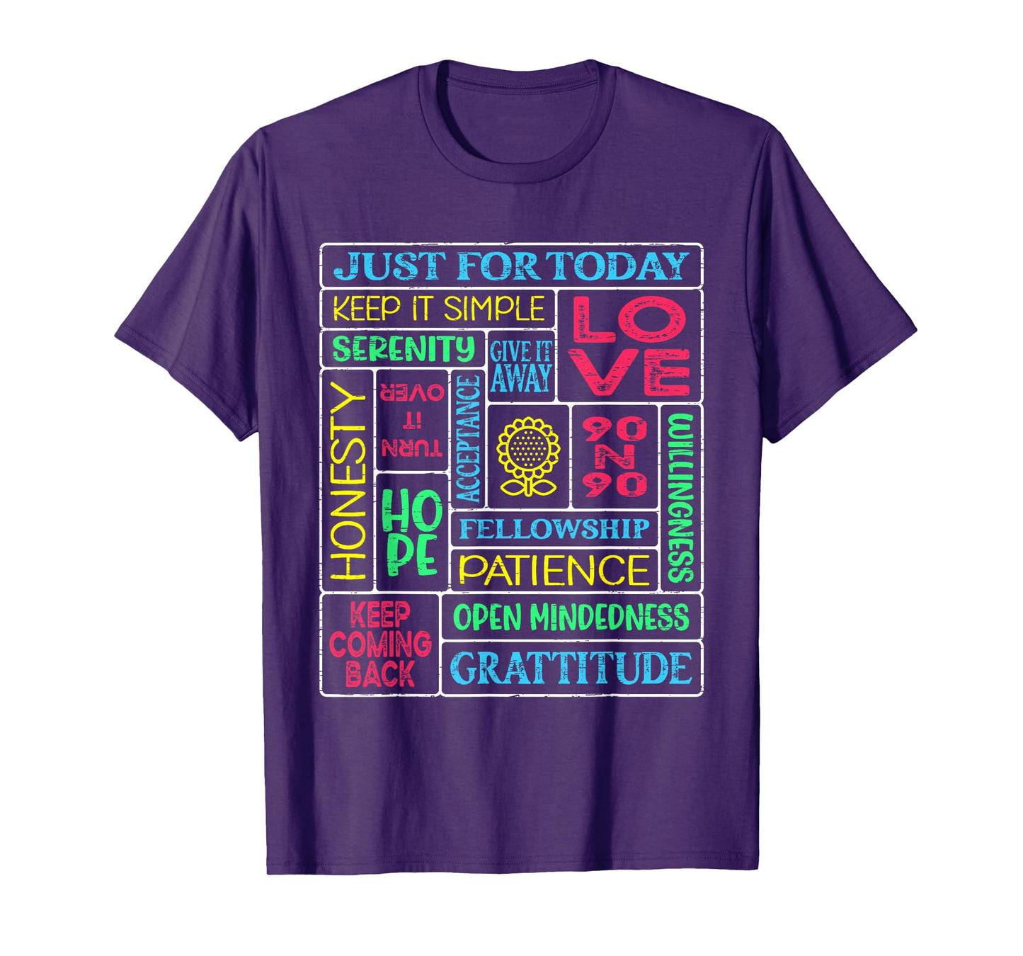 Spiritual Narcotics Anonymous Garden T-Shirt