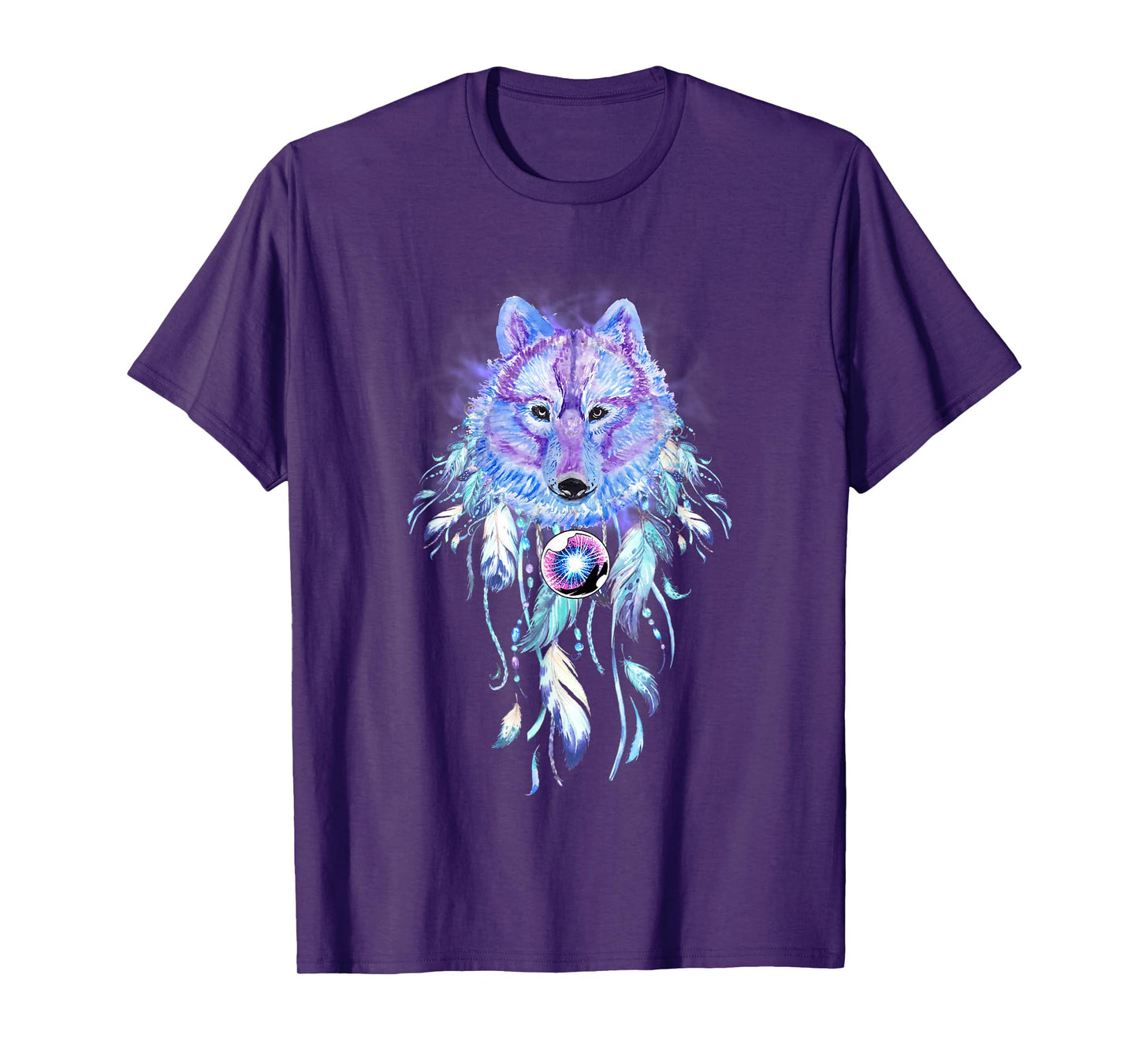 Wolf Dream Catcher T-Shirt