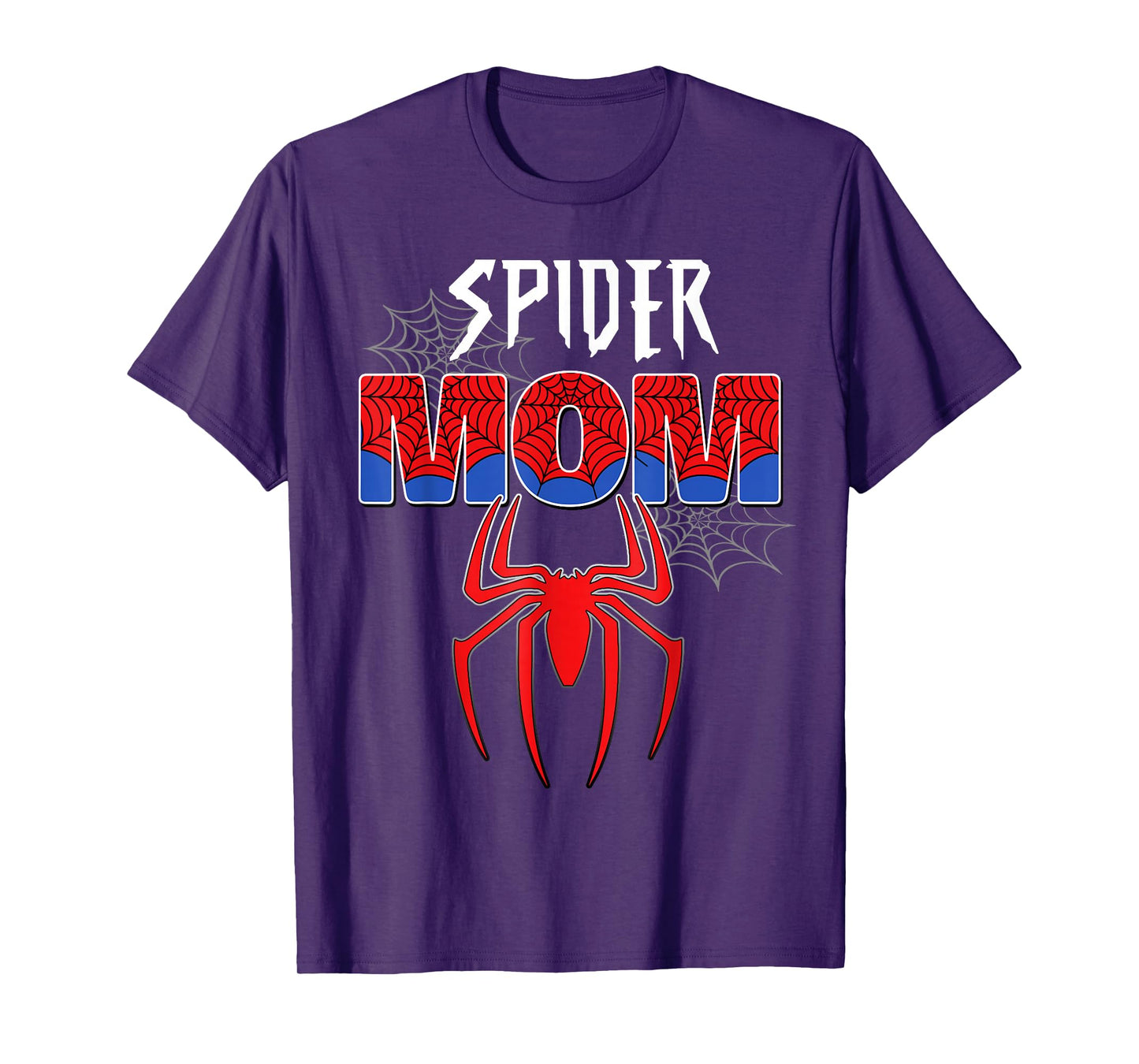 Women Spider Mom Mother's Day Matching Family Birthday T-Shirt