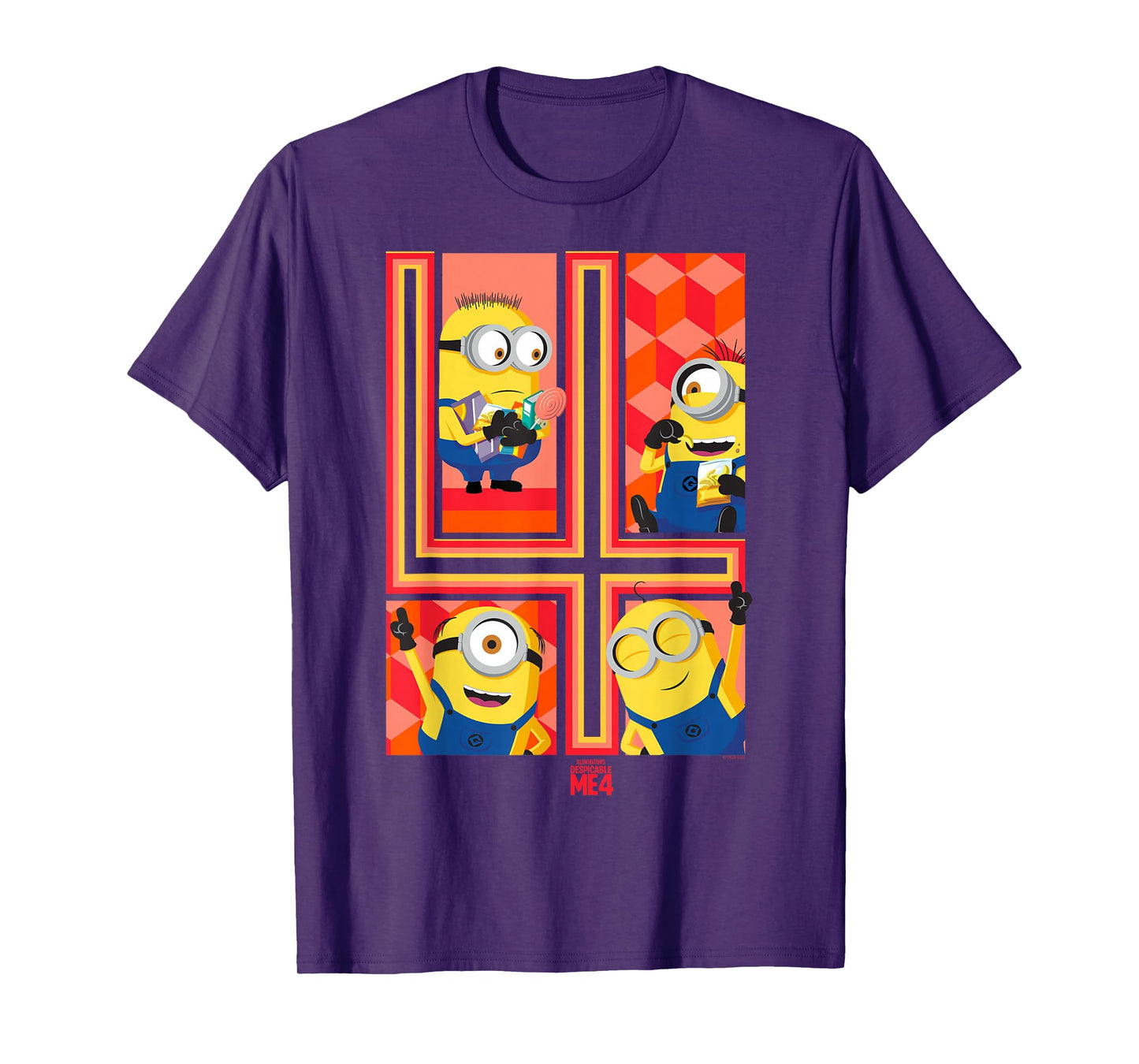 Minions Despicable Me 4 Minions Group T-Shirt