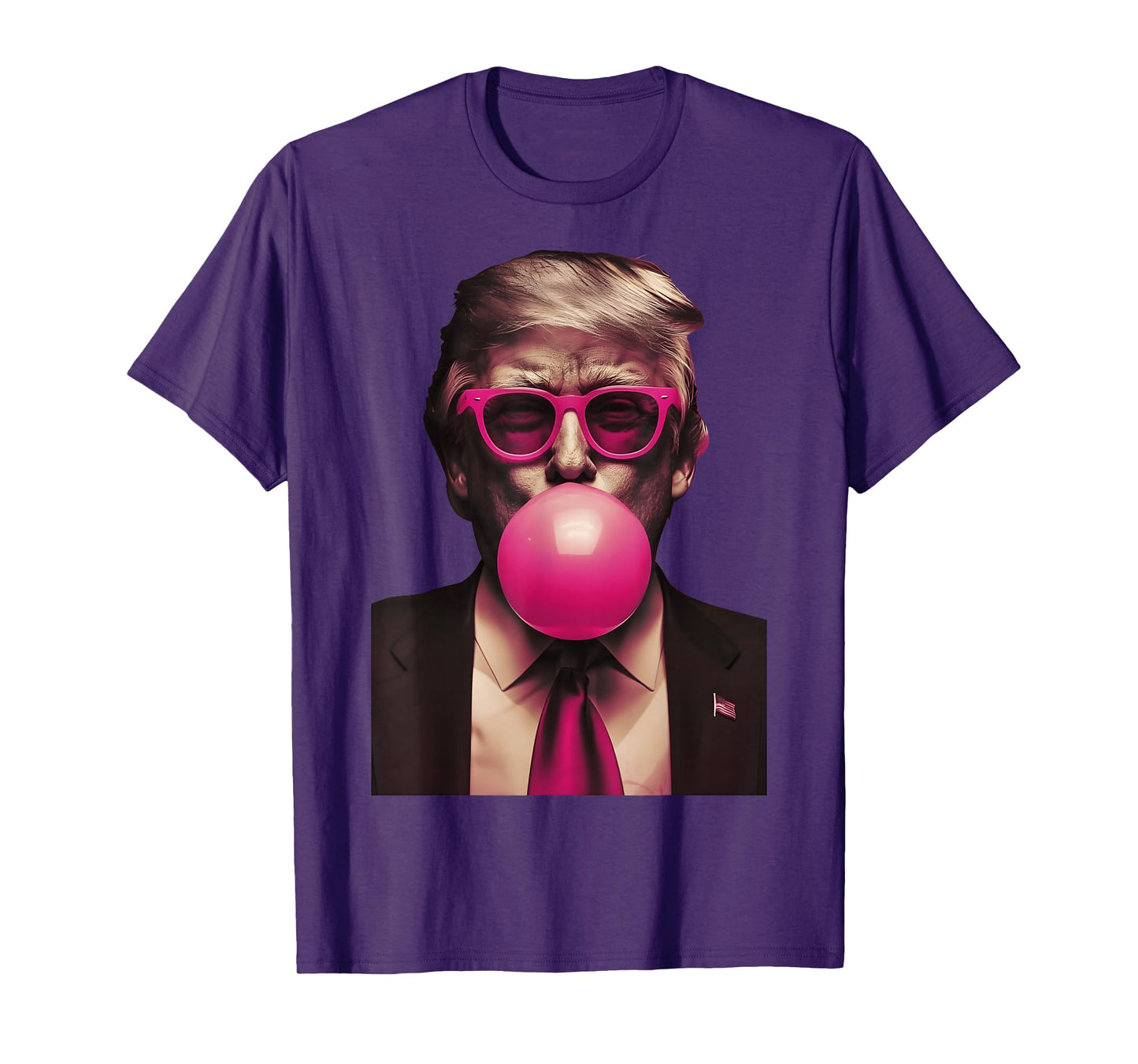Trump Pink Bubblegum Funny T-Shirt