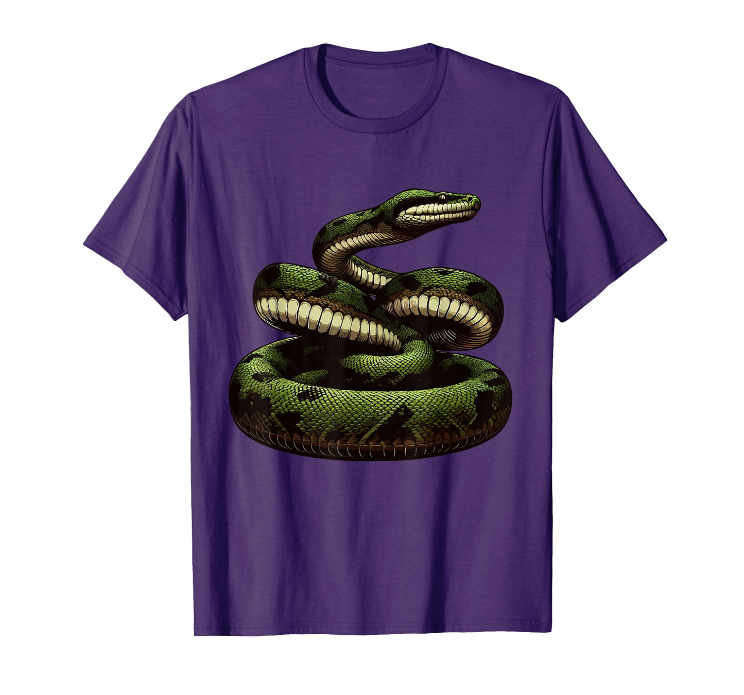 Rainforest Anaconda snake for men women boys girls kids T-Shirt