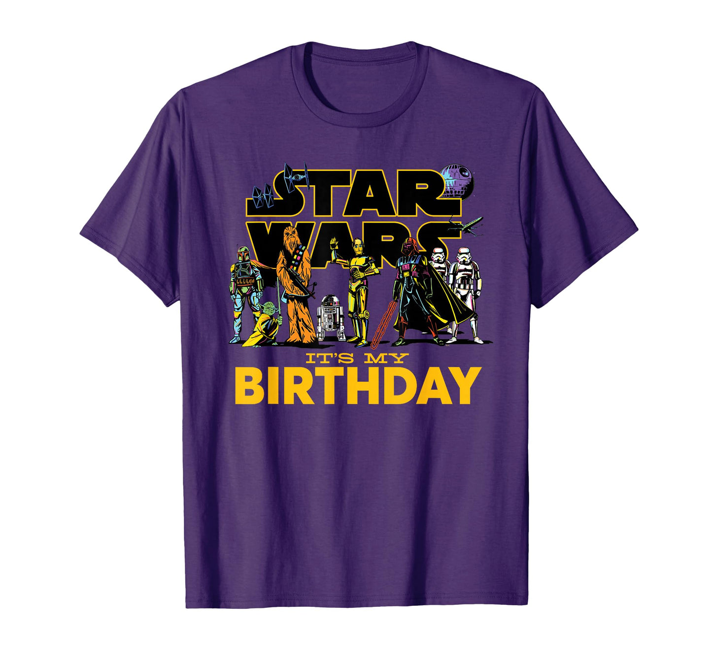 Star Wars Classic Characters Party Matching It’s My Birthday T-Shirt