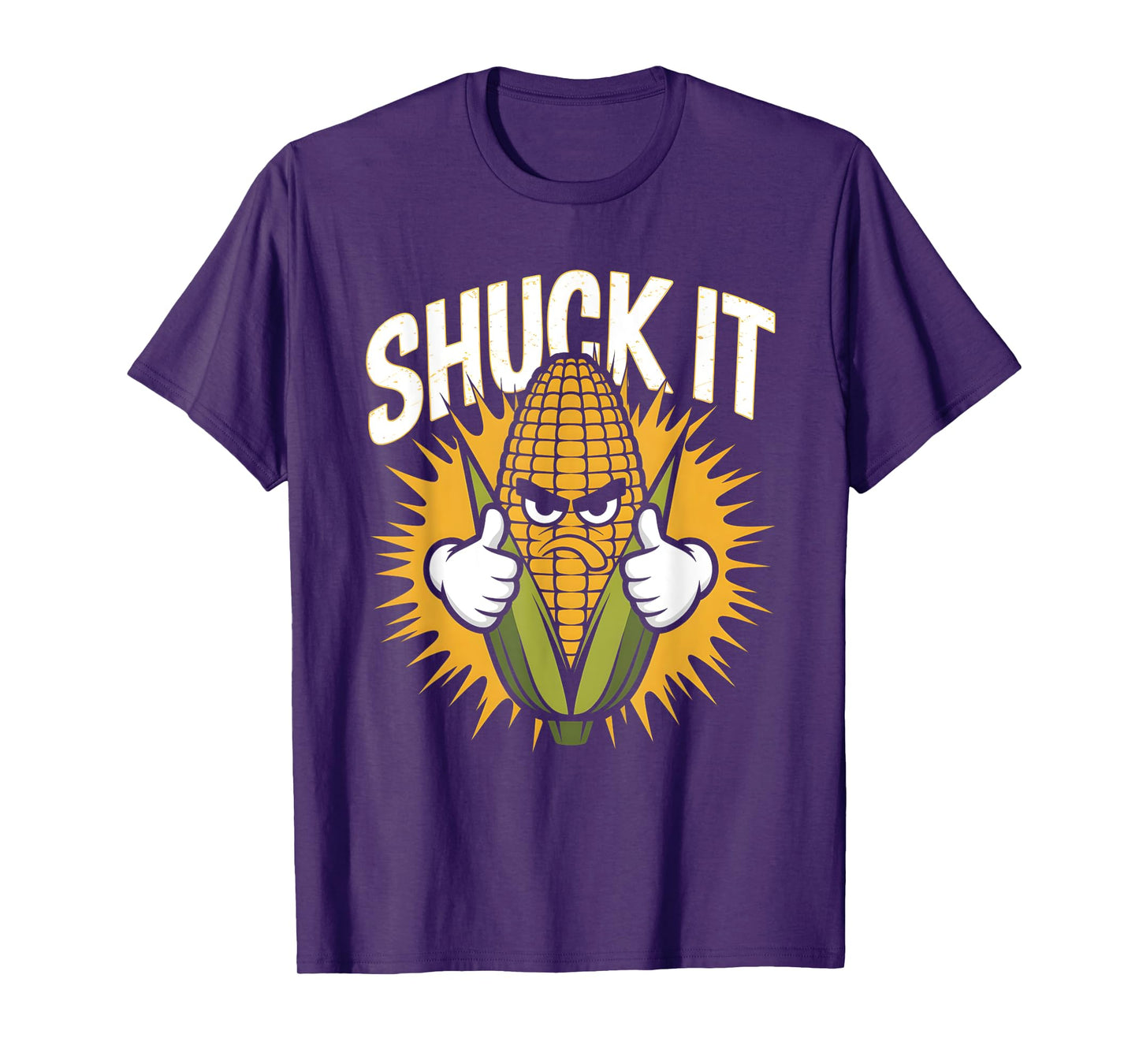 Shuck It Funny Farmer Corn Lover T-Shirt