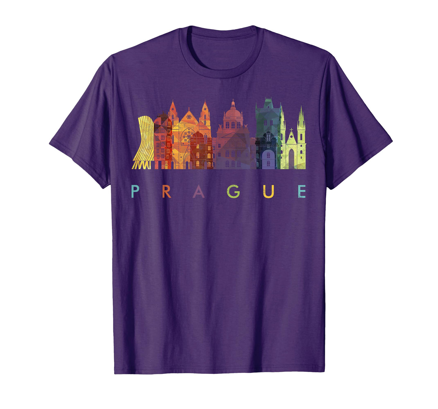 Travel Europe Czech Republic Prague Family Vacation Souvenir T-Shirt