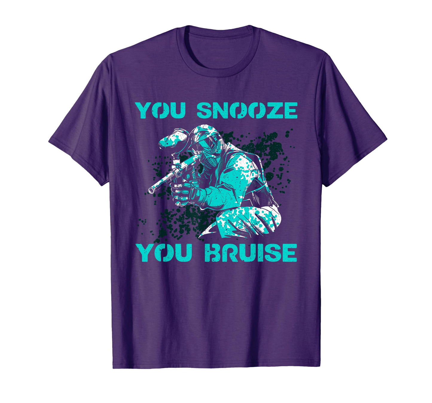 Funny Paintball Art For Men Women Kids Paintball Player T-Shirt
