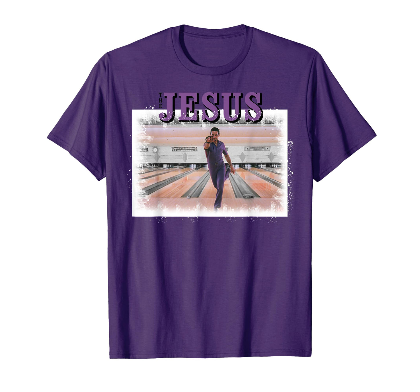 The Big Lebowski The Jesus Bowling Photo Graphic T-Shirt T-Shirt