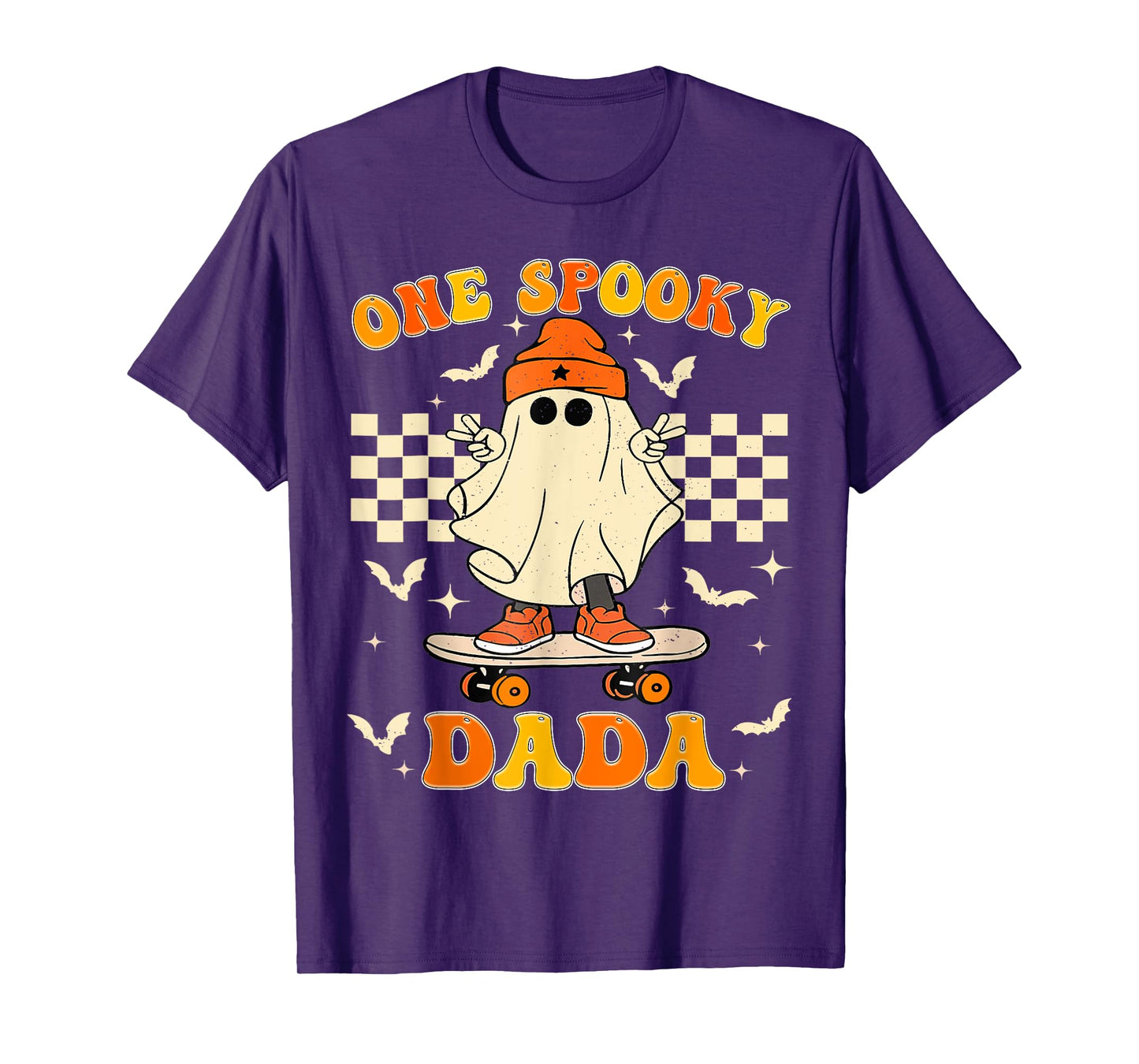 Groovy Boo One Spooky Dada First Halloween Birthday Boy T-Shirt
