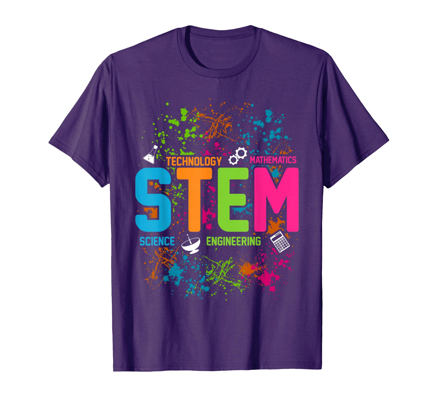 STEM Science Technology Engineering Math School T-Shirt