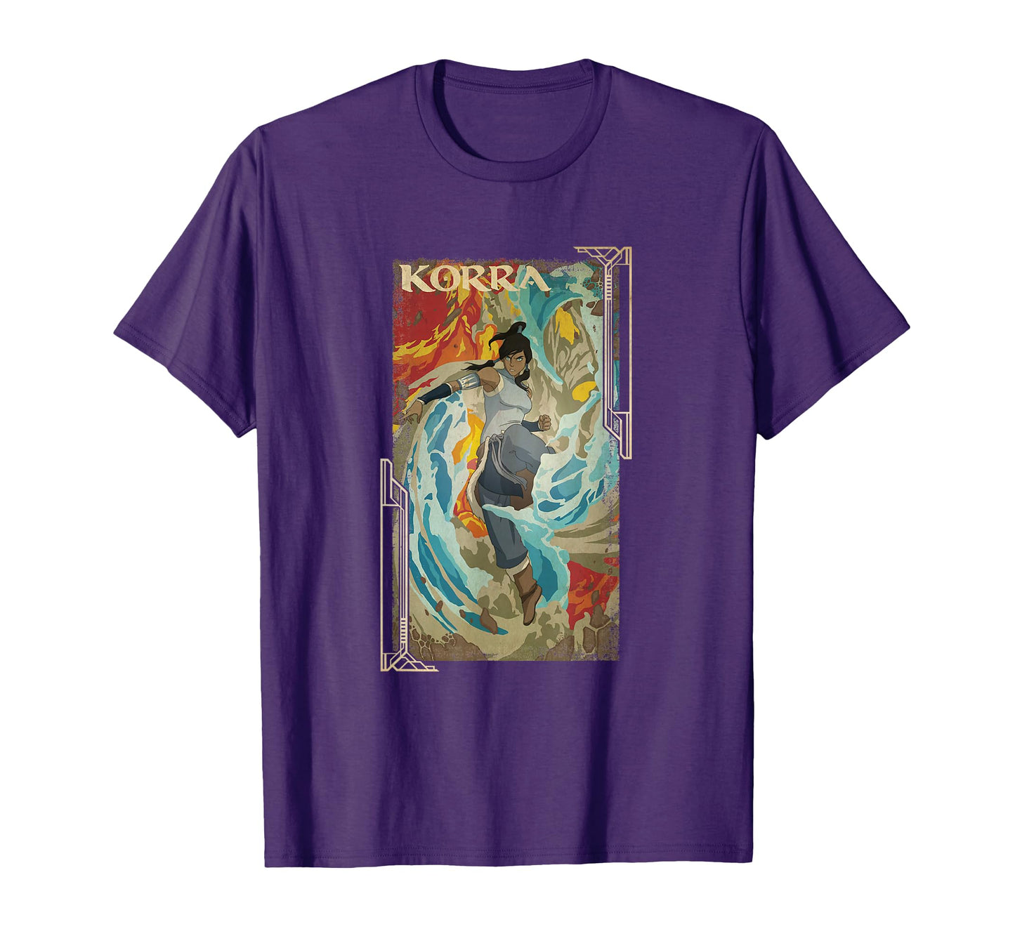 The Legend of Korra Framed Avatar T-Shirt