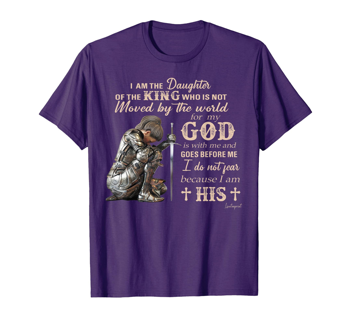 I Am The Daughter Of The King Who Is Not Moved By The World T-Shirt