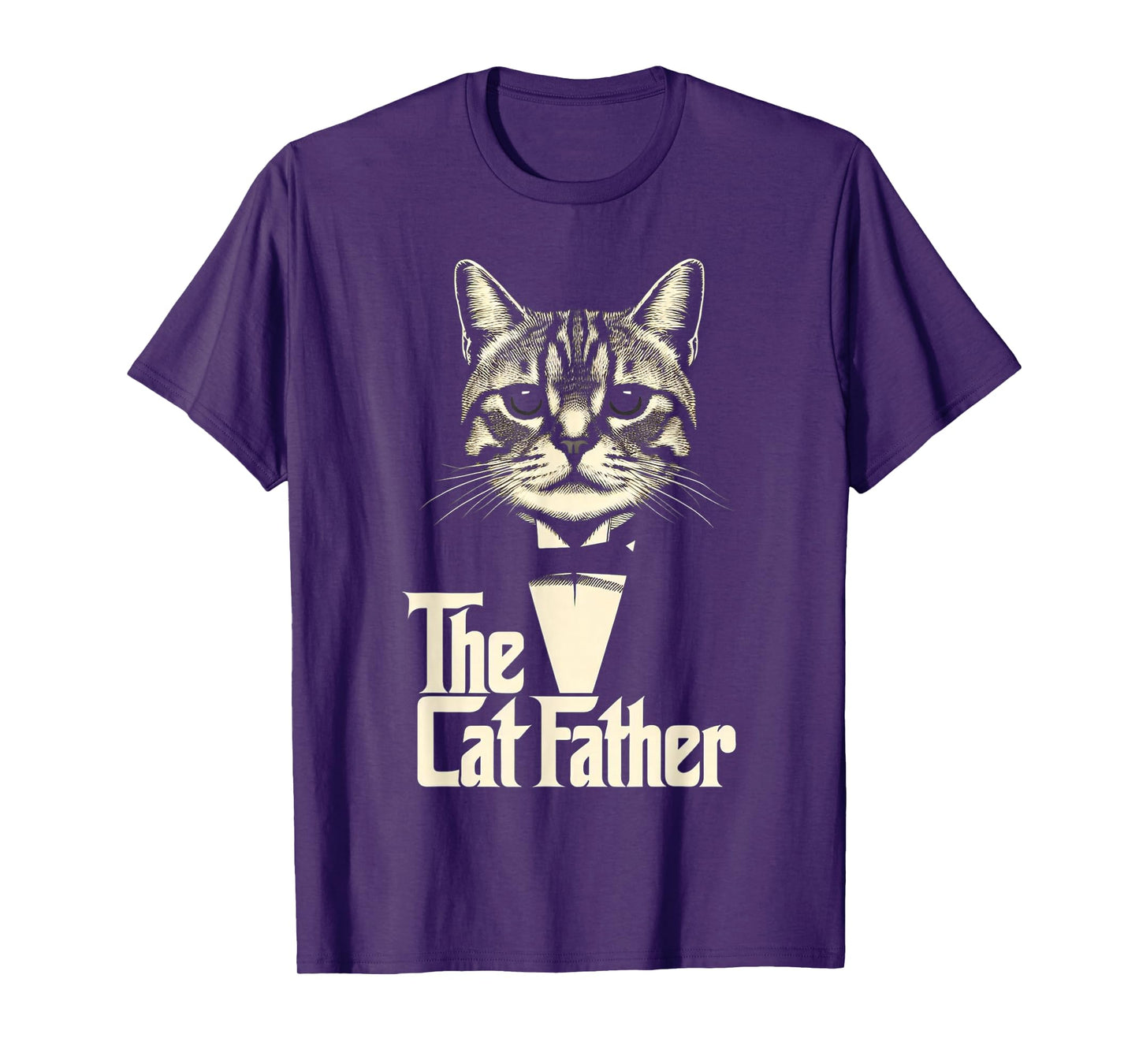 Cat Lover Gifts Funny The CatFather Mens Cat Dad T-Shirt