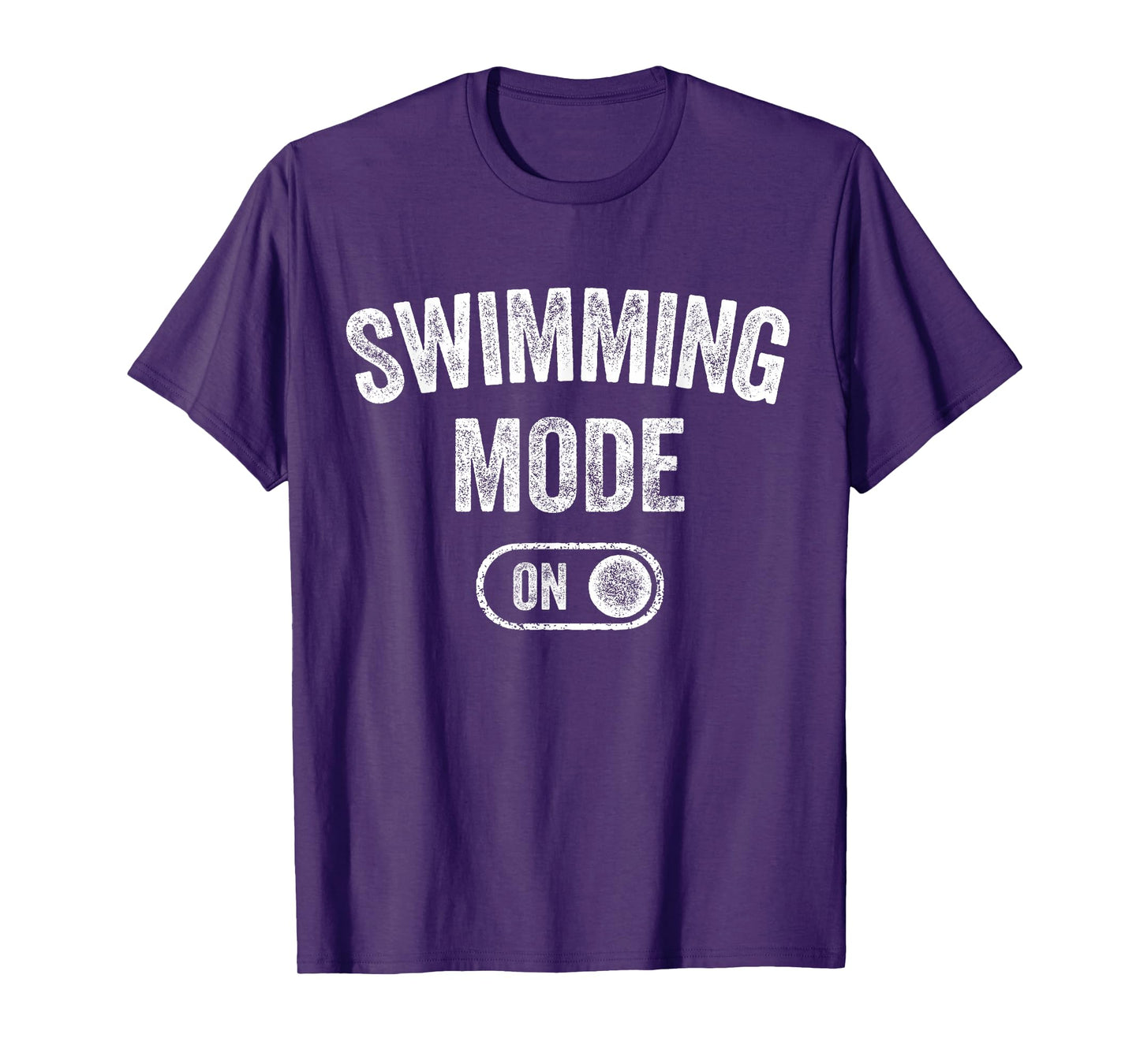 Swimming Mode On Funny Swimmer Gift Diver Coach T-Shirt