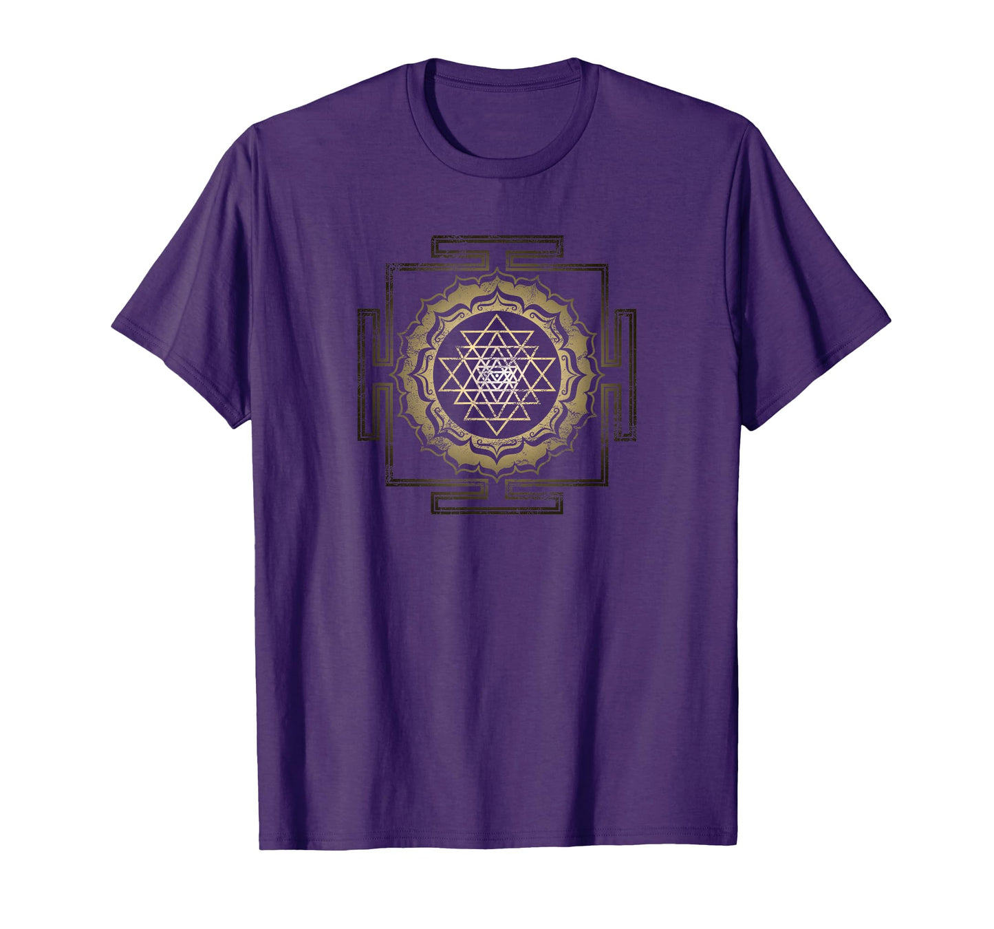 Shri Yantra Lotus Buddhism Meditation Sacred Geometry Zen T-Shirt