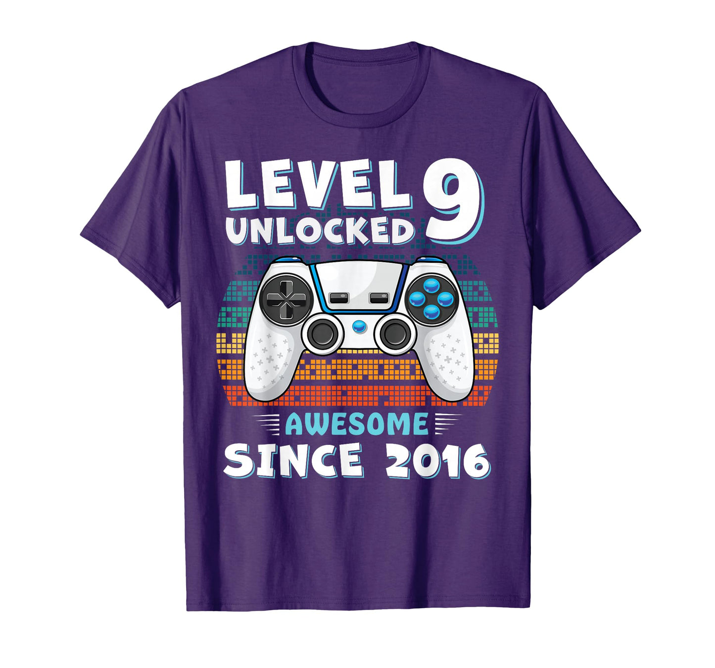 9 Year Old BDay Decorations Son Boy 9yr 2016 9th Birthday T-Shirt