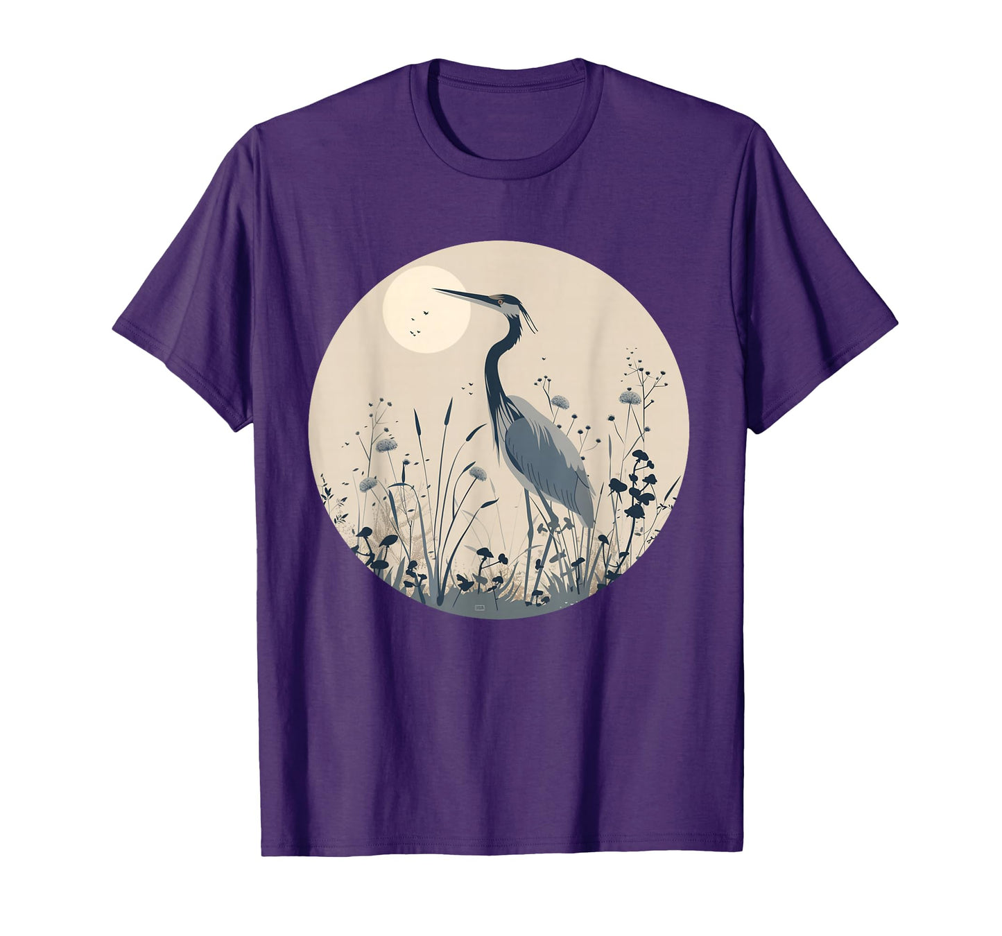 Nice Heron for Birds and Animals Lovers T-Shirt
