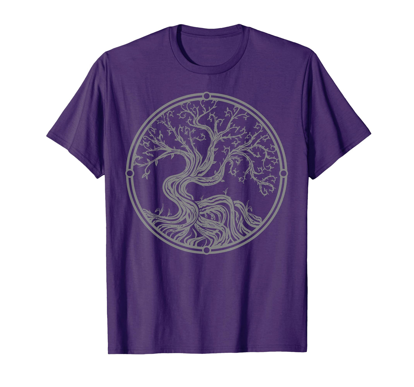 Tree Yggdrasil Viking Celtic Norse Life Symbol T-Shirt
