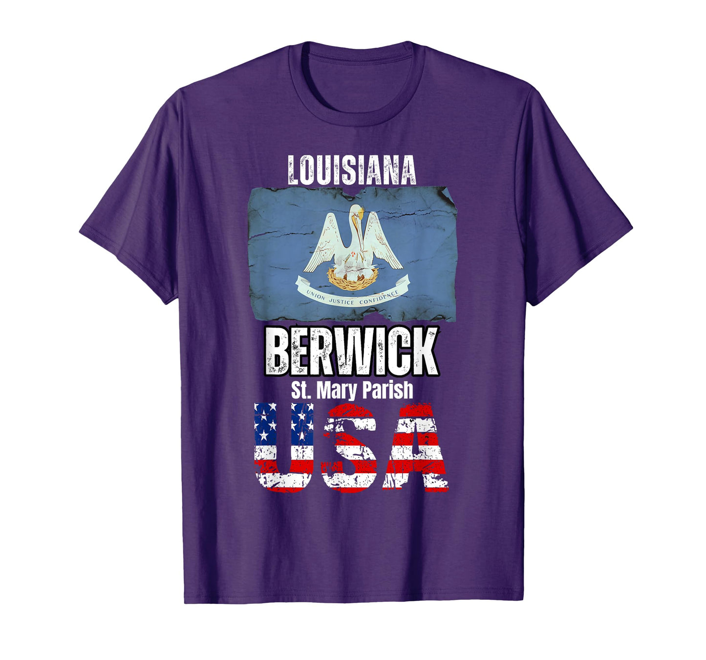 Berwick, Louisiana LA, St. Mary Parish, T-Shirt