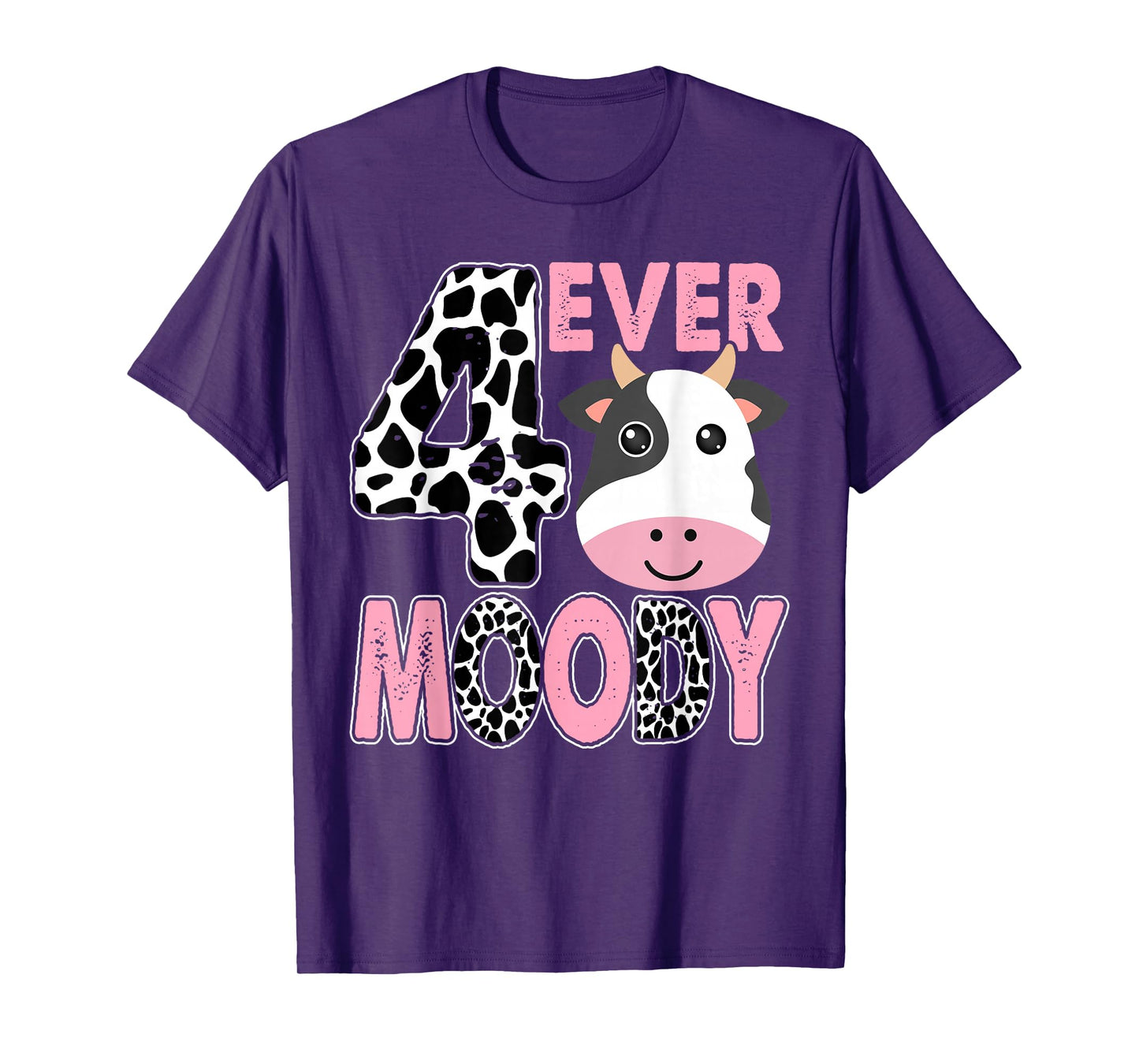 Im 4 4th Bday Four Ever Moody Birthday Decorations T-Shirt