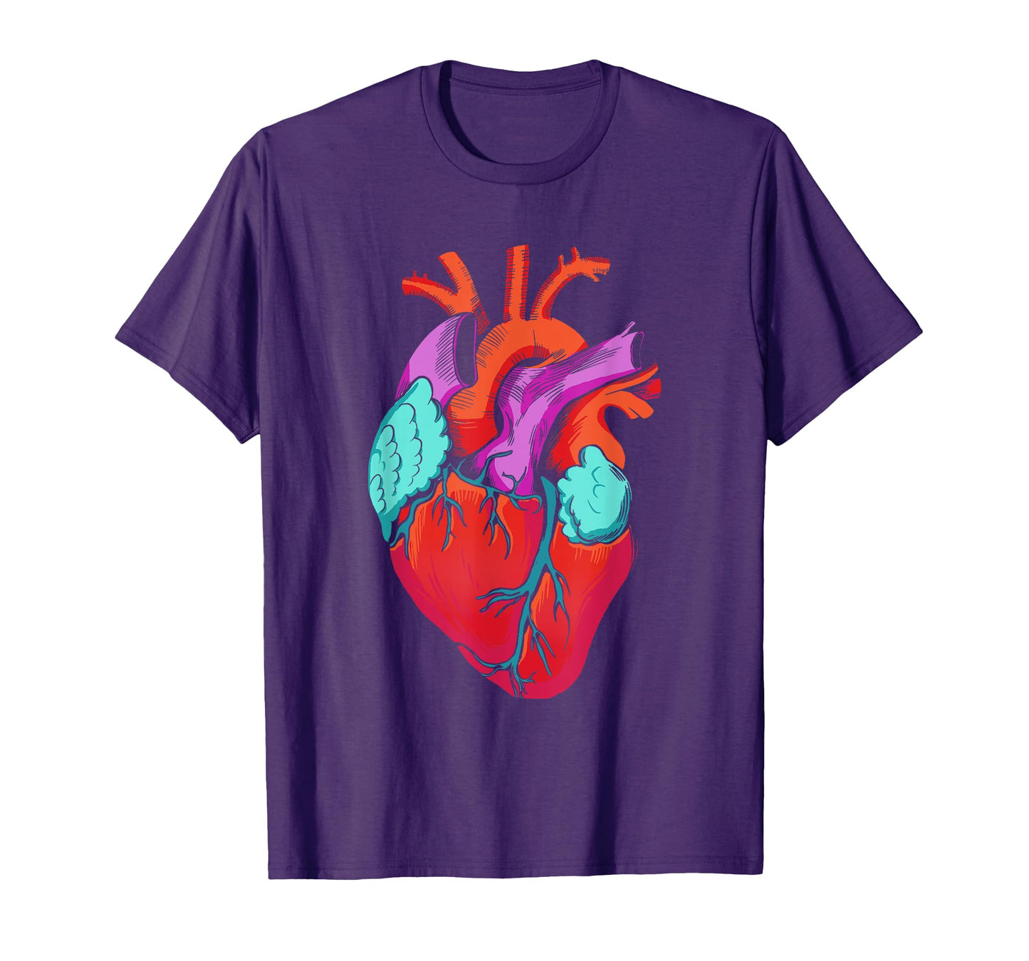 Anatomical Heart Vintage Heart Anatomy T-Shirt